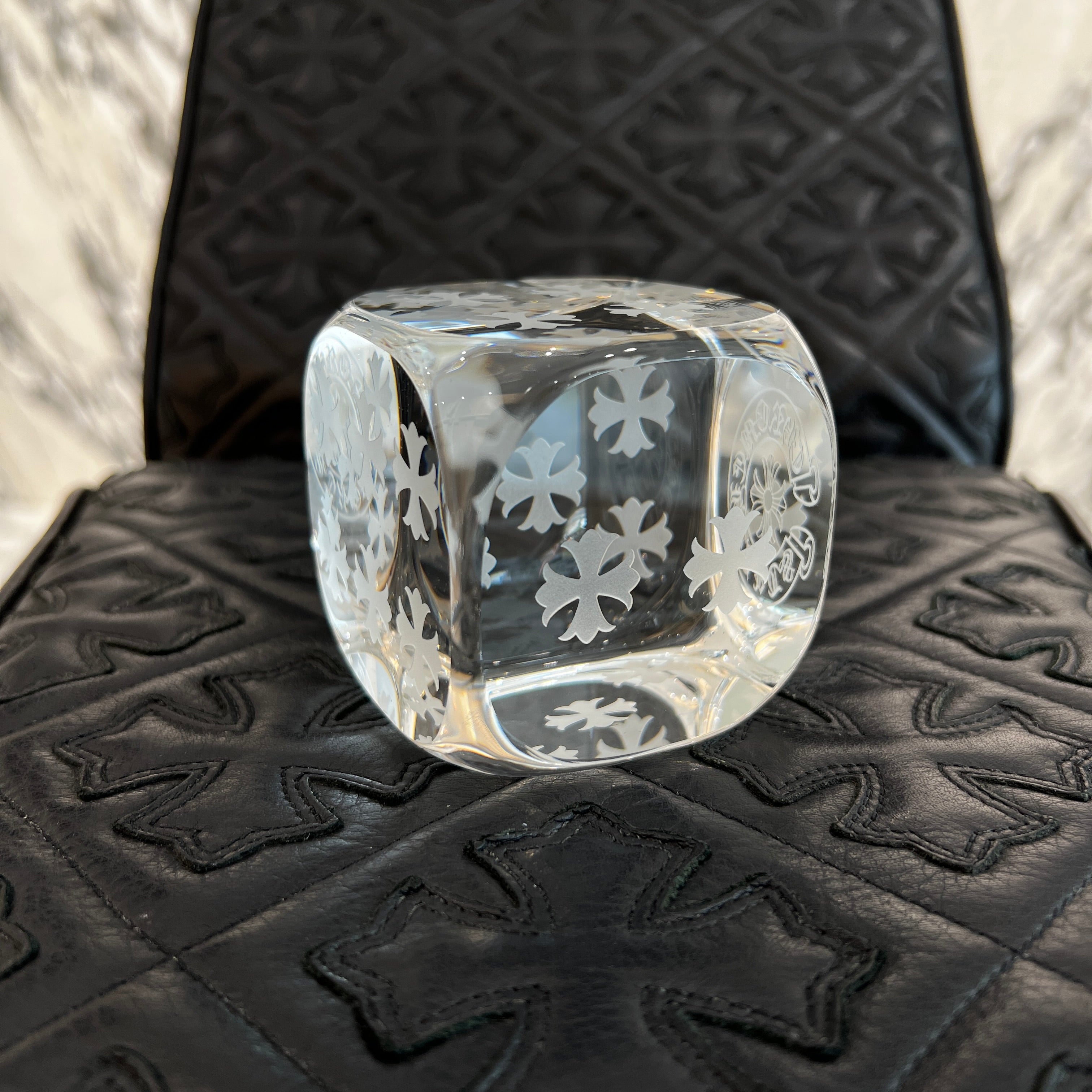 CHROME HEARTS × Baccarat Crystal Paperweight クロムハーツ