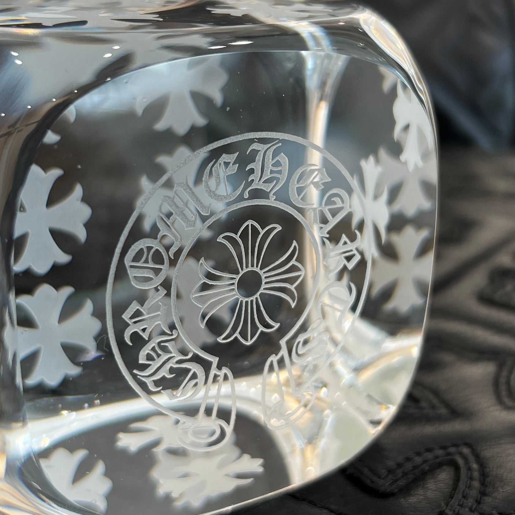 CHROME HEARTS × Baccarat Crystal Paperweight クロムハーツ×バカラ クリスタル ペーパーウエイト