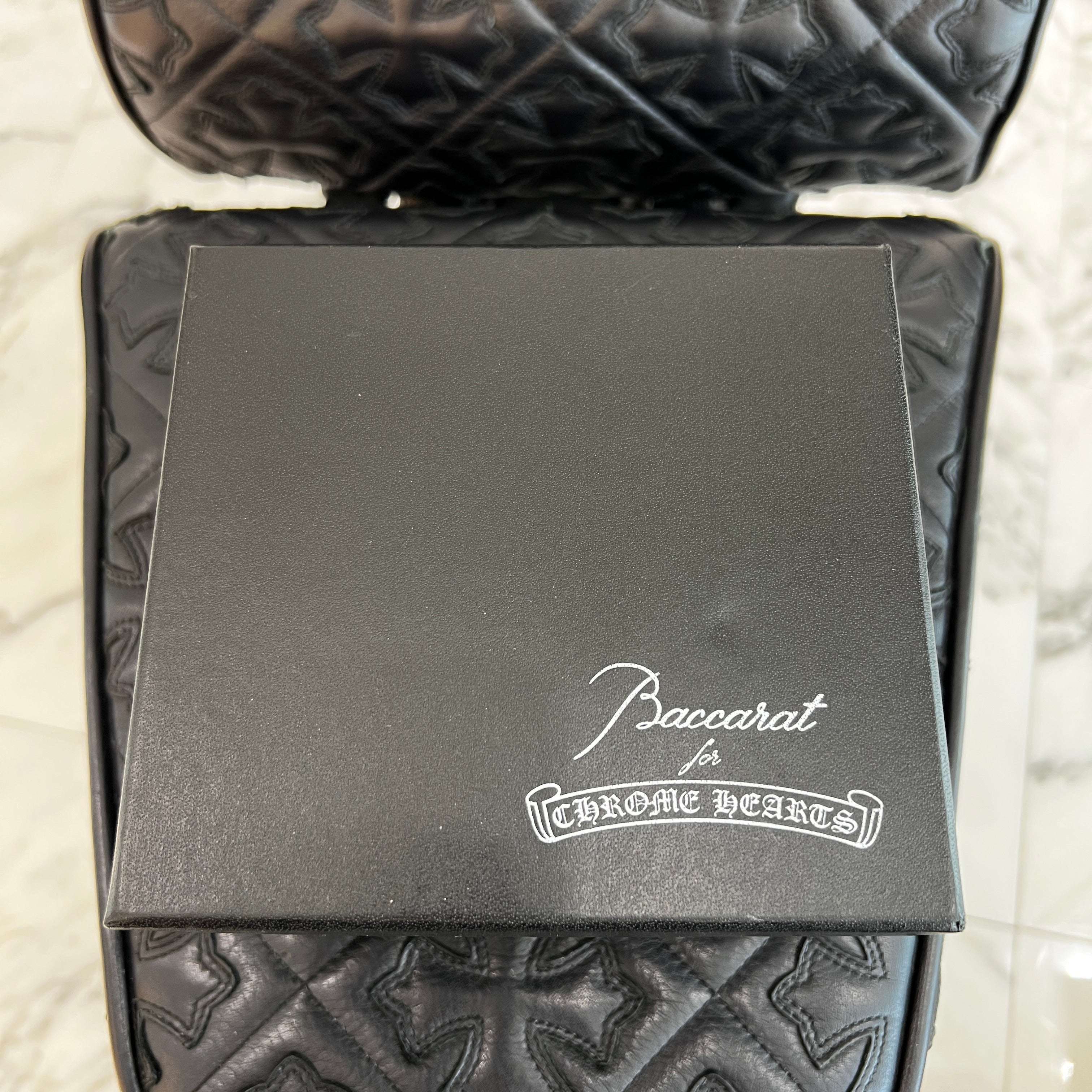 CHROME HEARTS × Baccarat Crystal Paperweight クロムハーツ