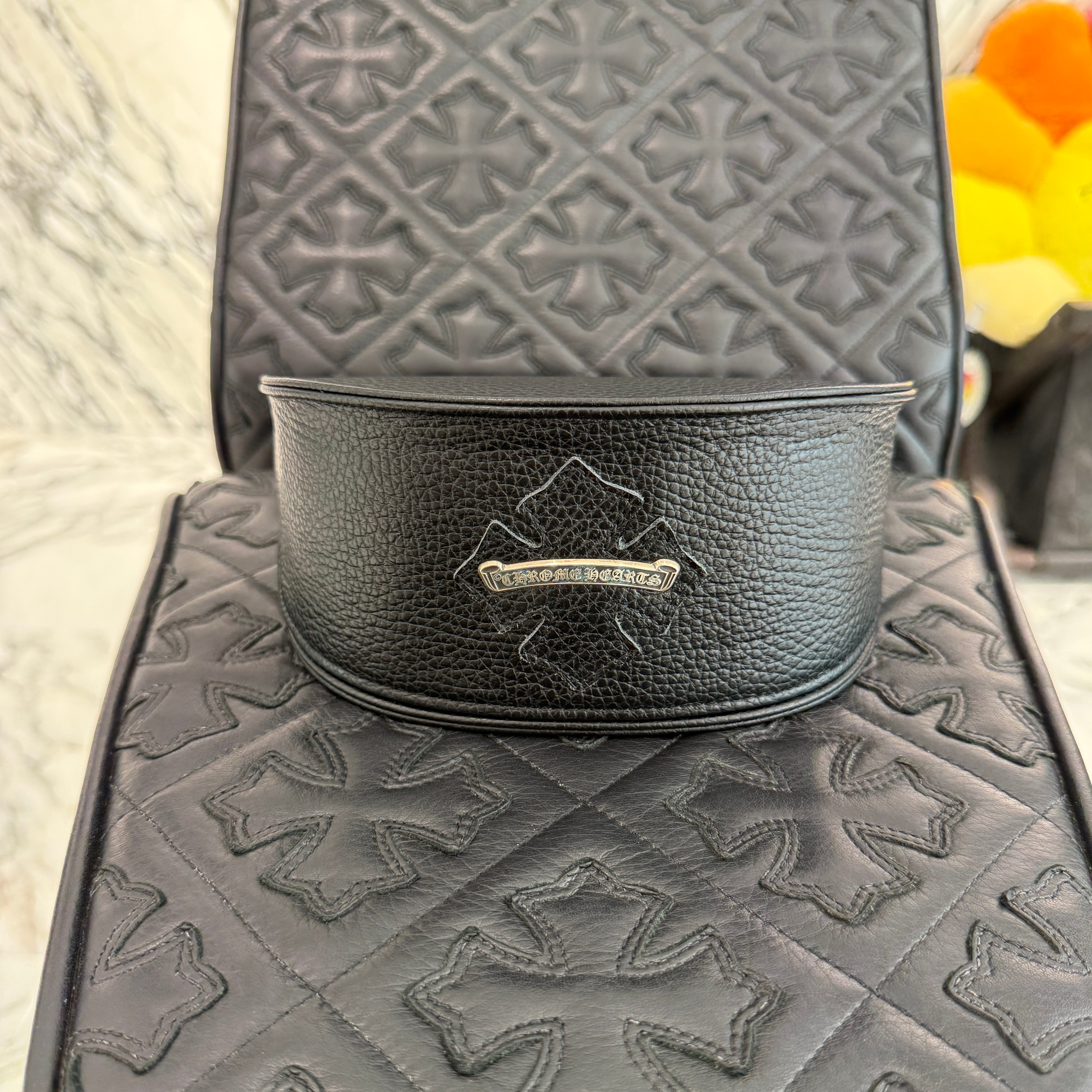 CHROME HEARTS LILITH Stencil Wood Sunglasses "BROWN/GREEN" Size 56□18-144 クロムハーツ リリス ステンシル ウッド サングラス "ブラウン/グリーン" サイズ56□18-144