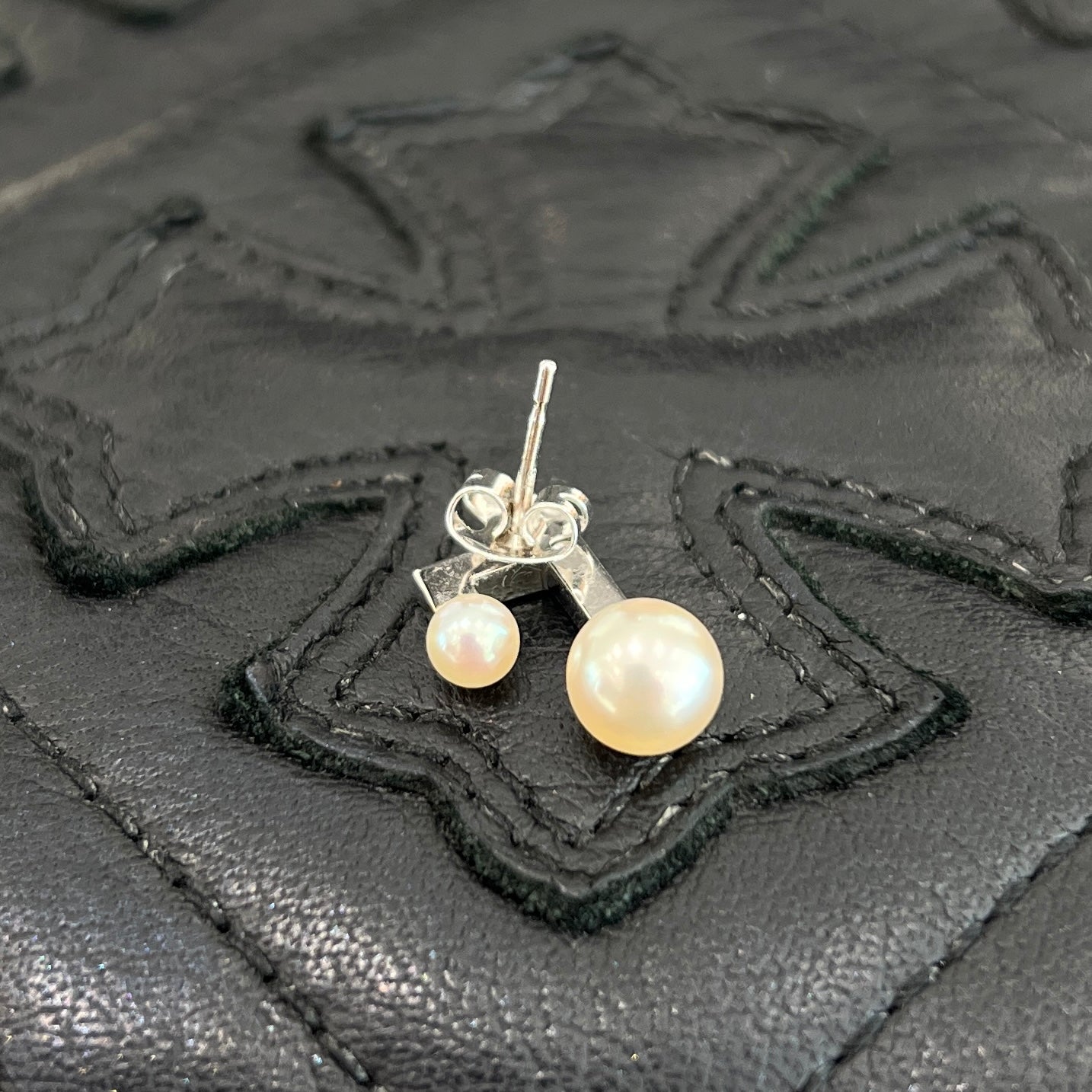 TASAKI Balance Note Diamond Pave Earrings E-3979-18KWG タサキ バランスノート ダイヤモンド パヴェ イヤリング ピアス