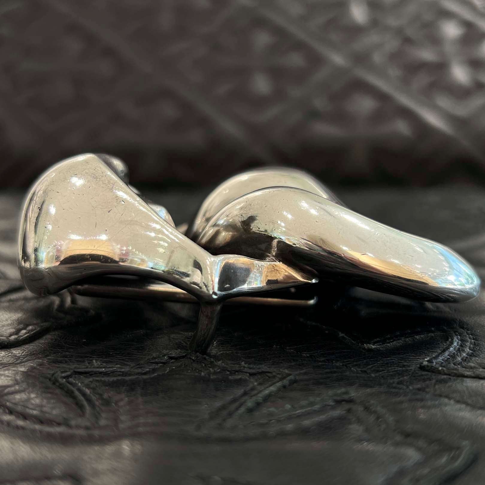 CHROME HEARTS × The Rolling Stones Lip And Tongue Silver Buckle クロムハーツ×ローリングストーンズ リップアンドタン シルバー バックル