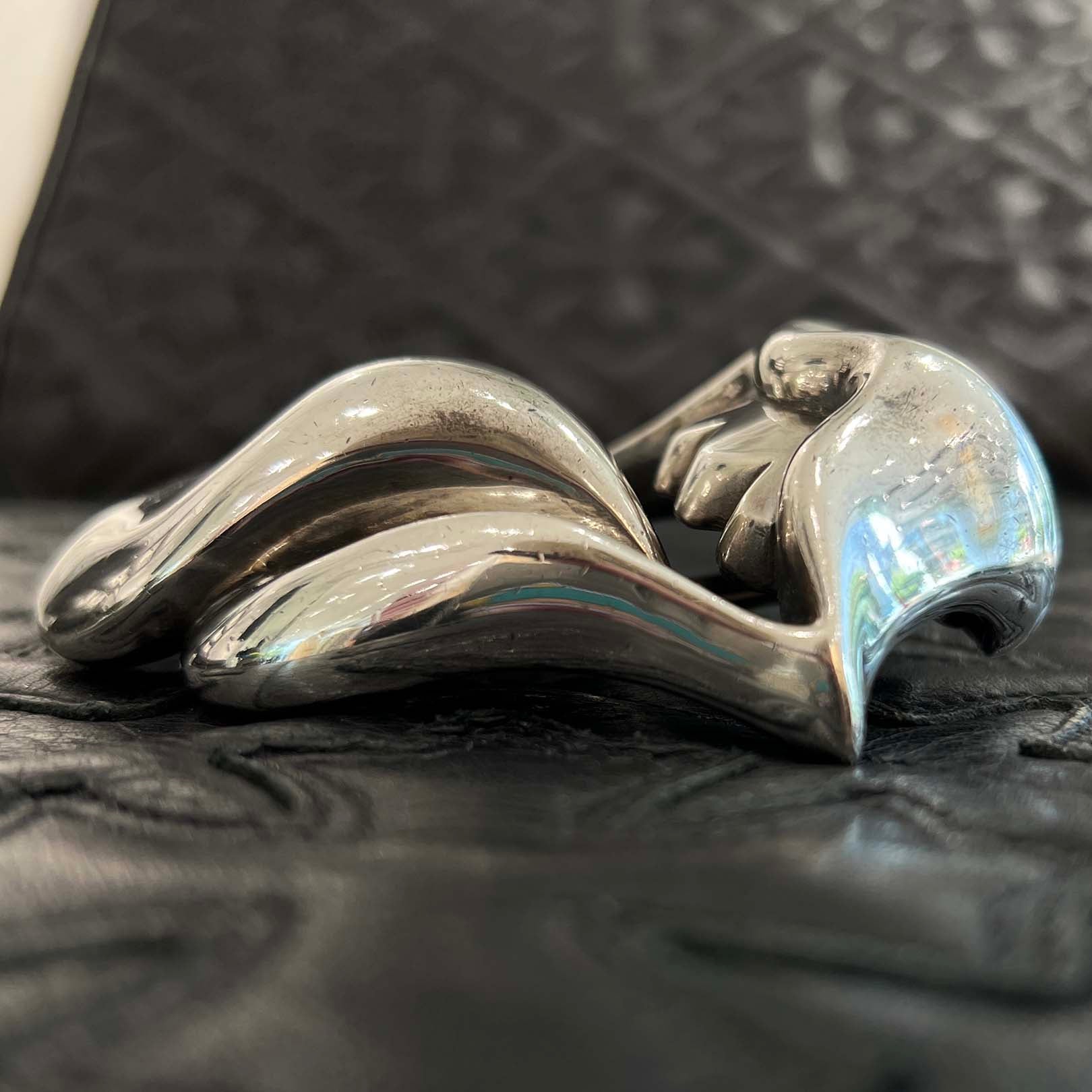 CHROME HEARTS × The Rolling Stones Lip And Tongue Silver Buckle クロムハーツ×ローリングストーンズ リップアンドタン シルバー バックル