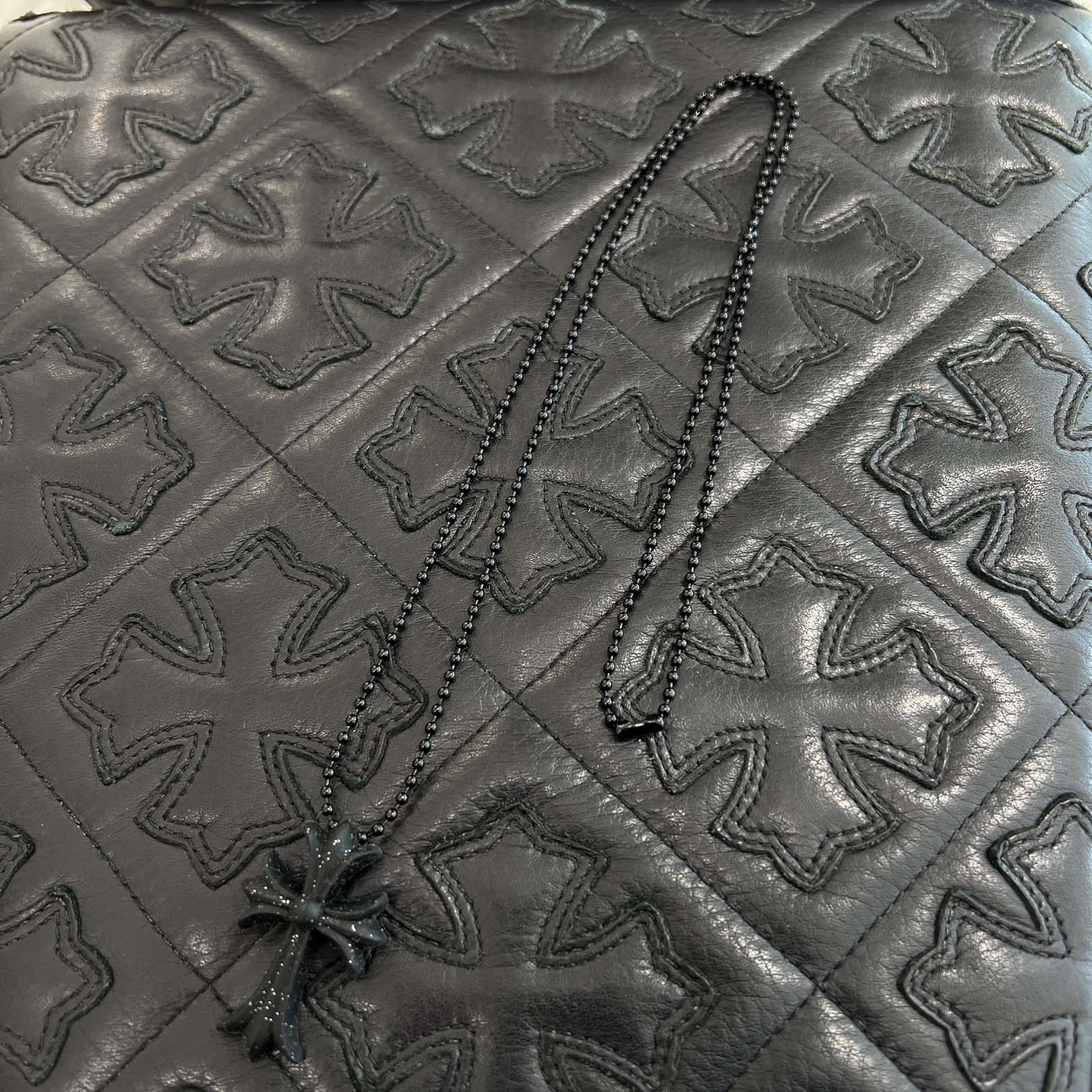 CHROME HEARTS PENDANT CH CRS SML GLITTER PLSTC クロムハーツ CH