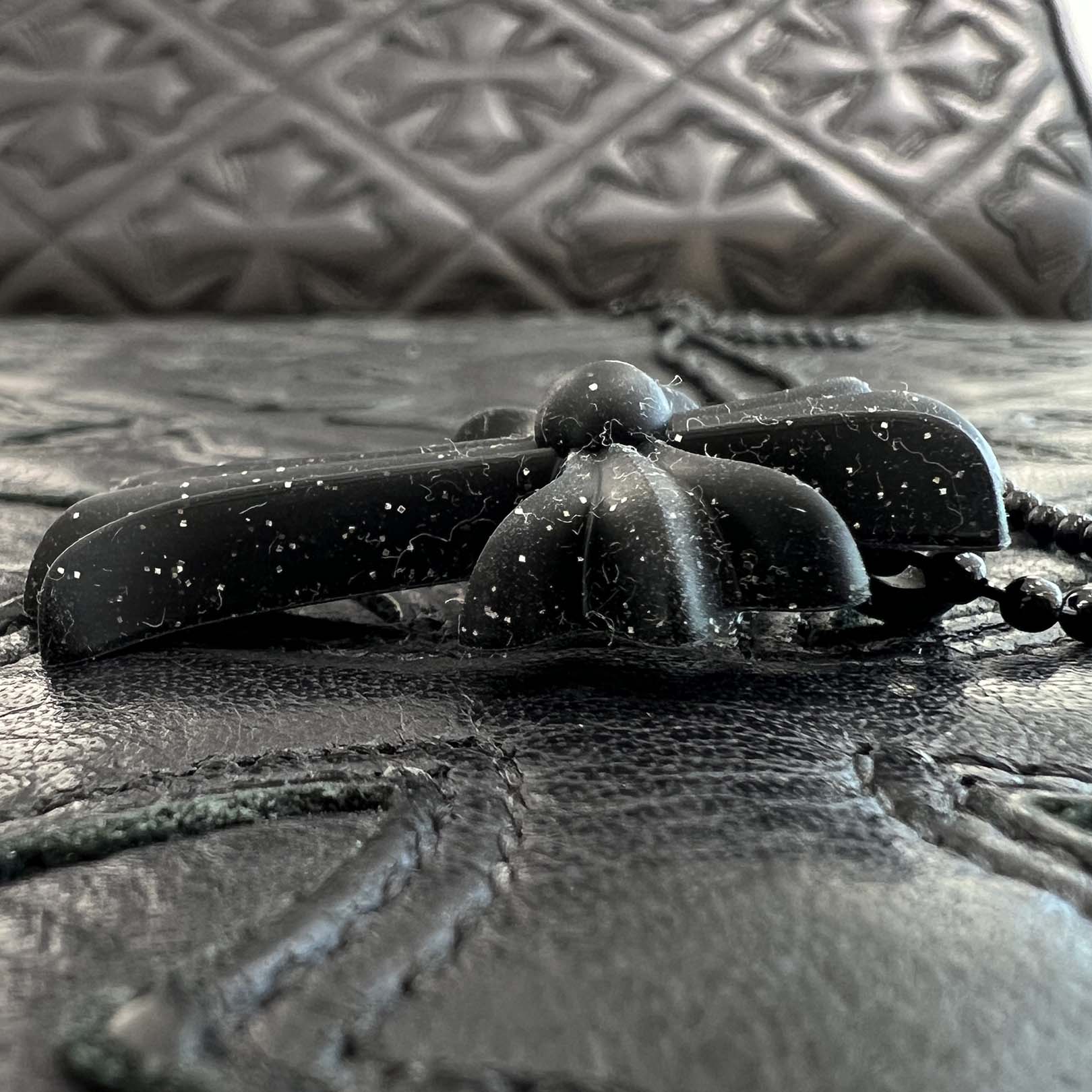 CHROME HEARTS PENDANT CH CRS SML GLITTER PLSTC クロムハーツ CHクロススモール シリコンラバー ペンダント グリッター