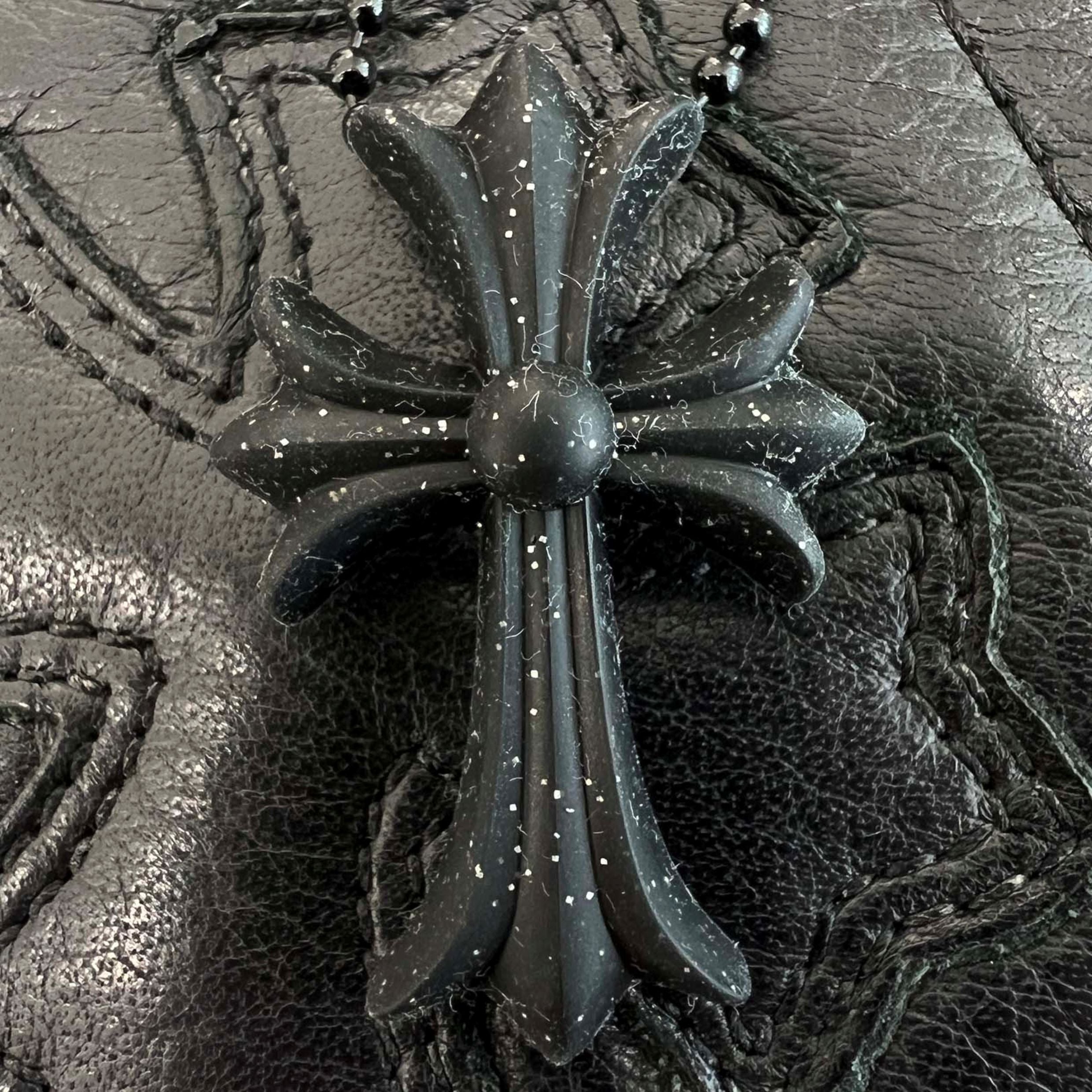 CHROME HEARTS PENDANT CH CRS SML GLITTER PLSTC クロムハーツ CHクロススモール シリコンラバー ペンダント グリッター