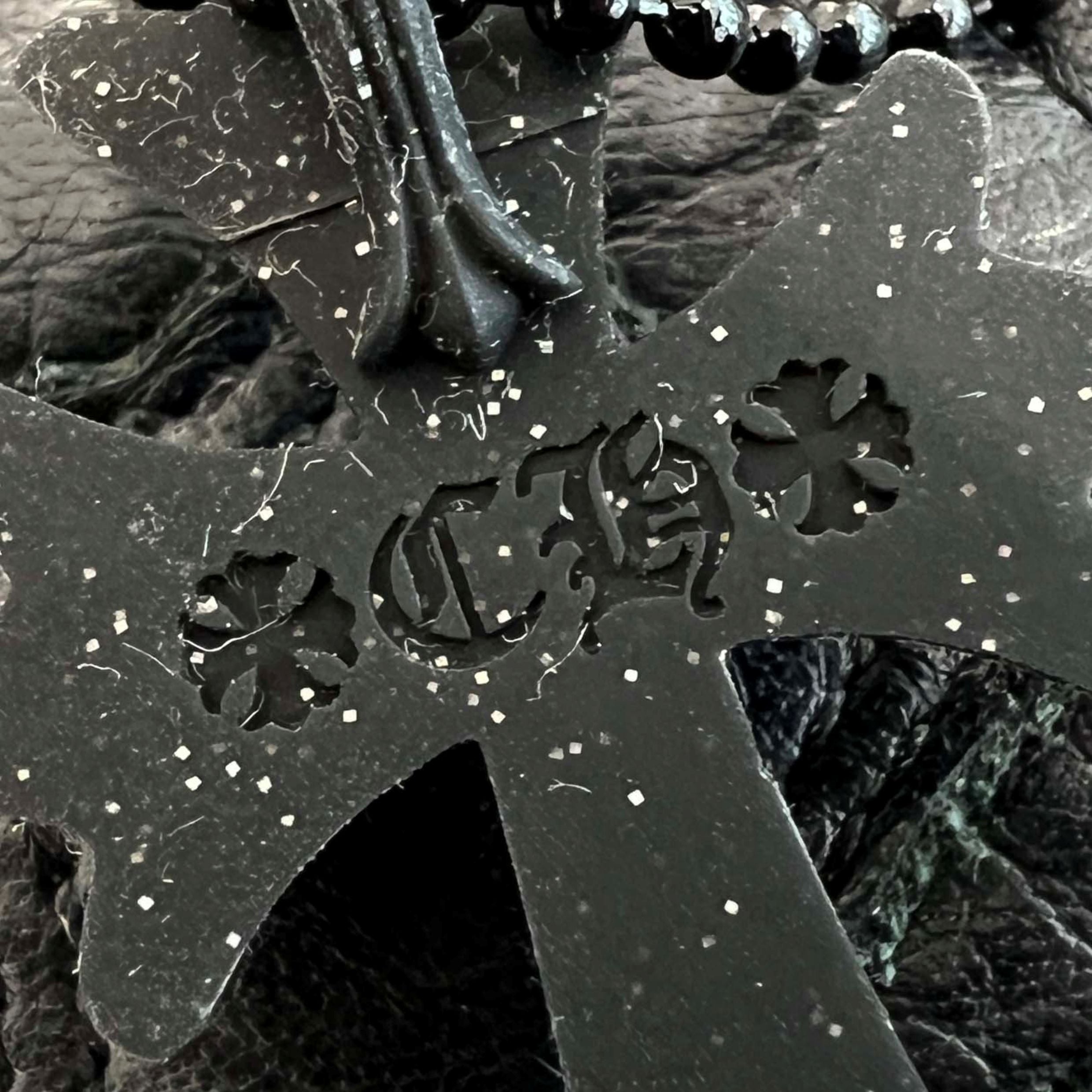 CHROME HEARTS PENDANT CH CRS SML GLITTER PLSTC クロムハーツ CHクロススモール シリコンラバー ペンダント グリッター