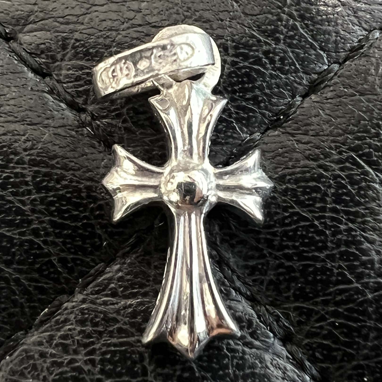 CHROME HEARTS 18K WG Baby Fat Charm Pave Diamond クロムハーツ 18K ホワイトゴールド ベビーファット チャーム パヴェダイヤ