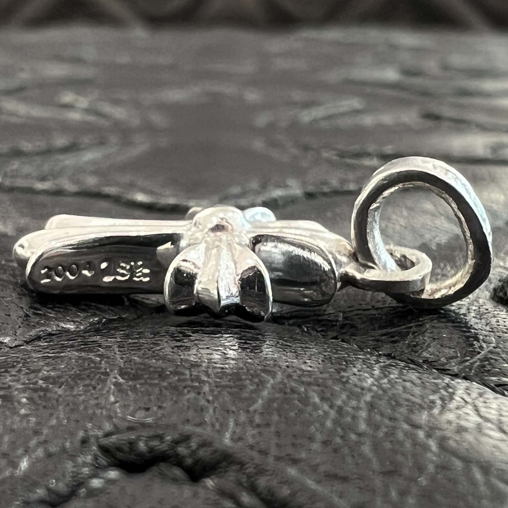 CHROME HEARTS 18K WG Baby Fat Charm Pave Diamond クロムハーツ 18K ホワイトゴールド ベビーファット チャーム パヴェダイヤ