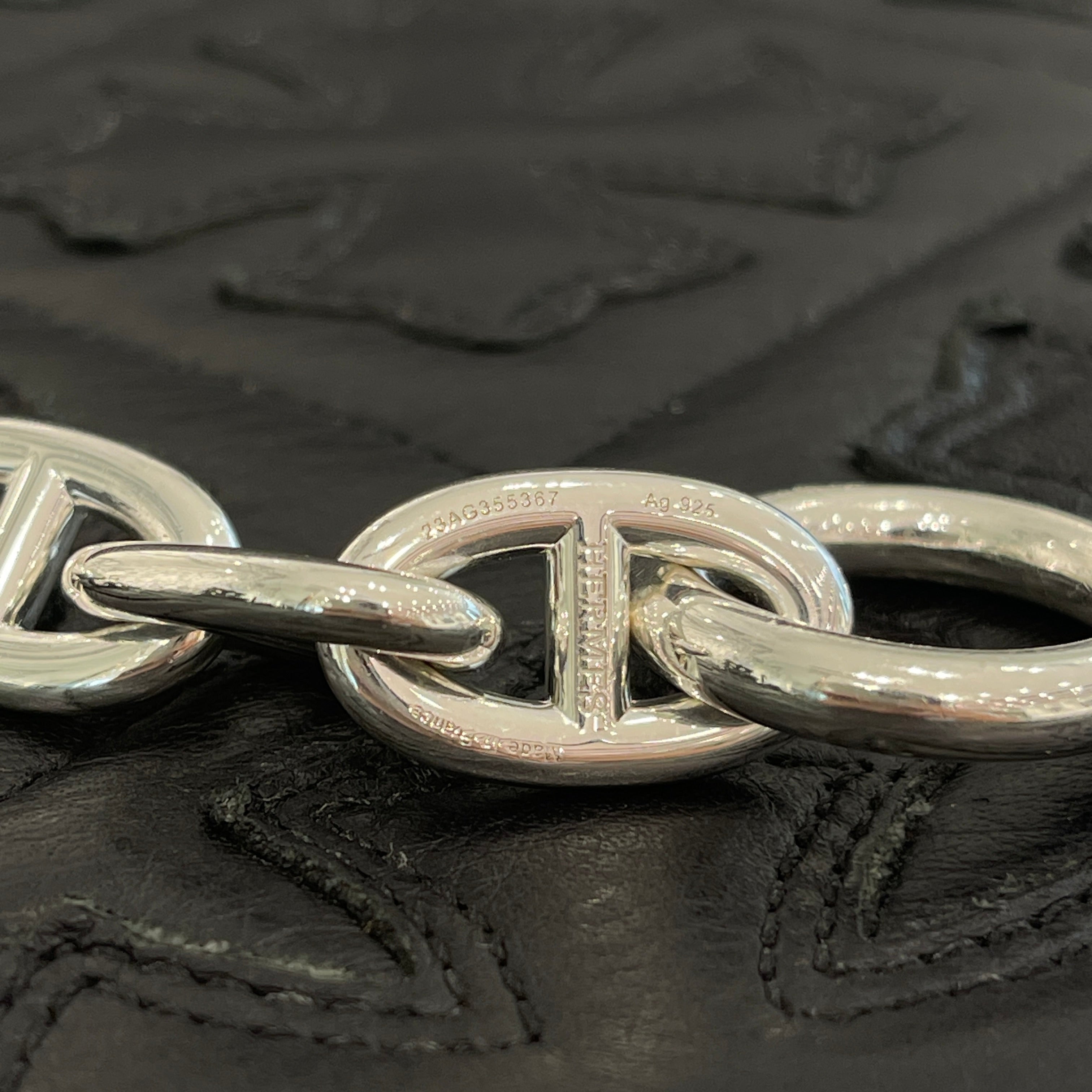 HERMES Chaine d'Ancre TGM 12 エルメス シェーヌダンクル TGM 12コマ