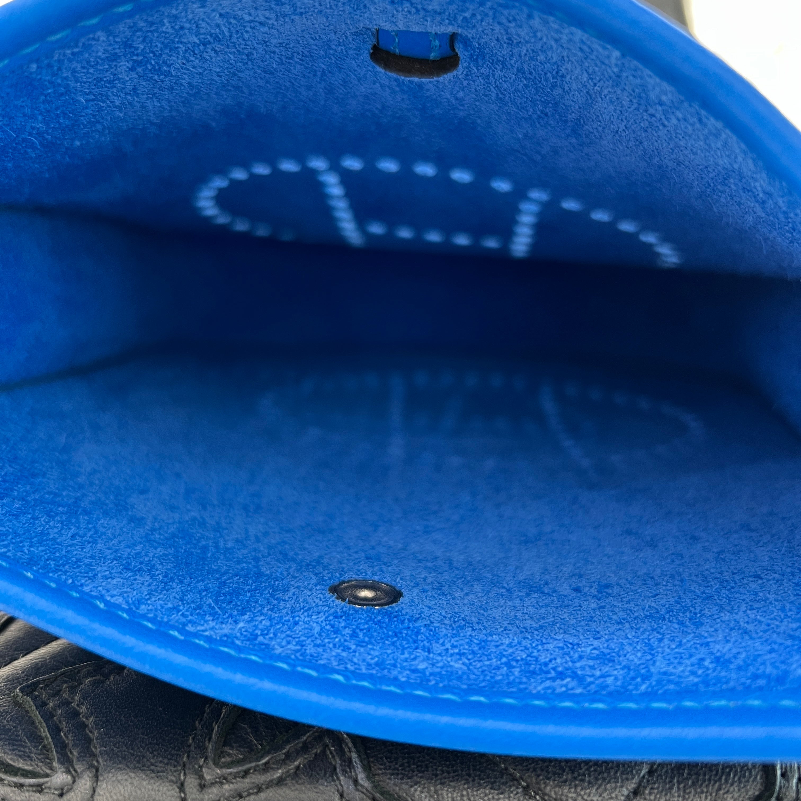 HERMES Evelyn TPM "Blue Royal" W刻印 エルメス エブリン TPM "ブルーロイヤル" レザーショルダーバッグ W刻印