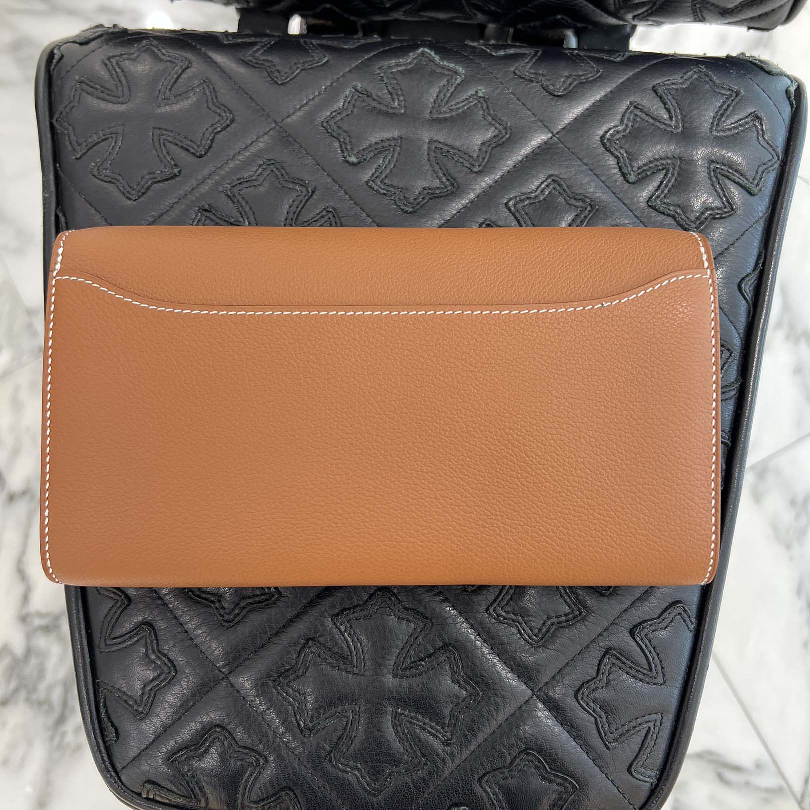 HERMES Constance To Go "GOLD" Leather Long Wallet K刻印 エルメス コンスタンス トゥ ゴー "ゴールド" レザーロングウォレット K刻印