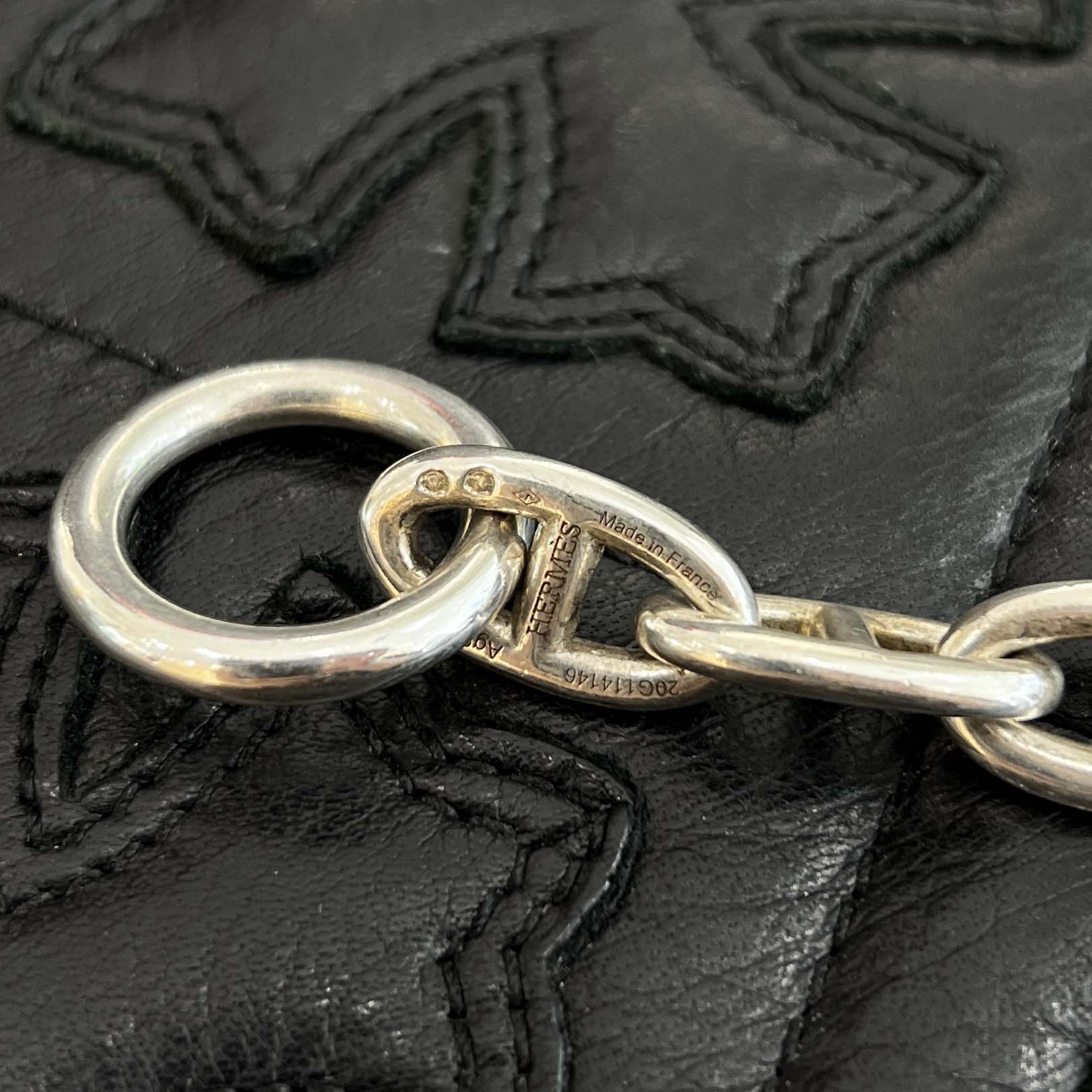 HERMES Chaine d'Ancre Necklace GM 29コマ エルメス シェーヌダンクル