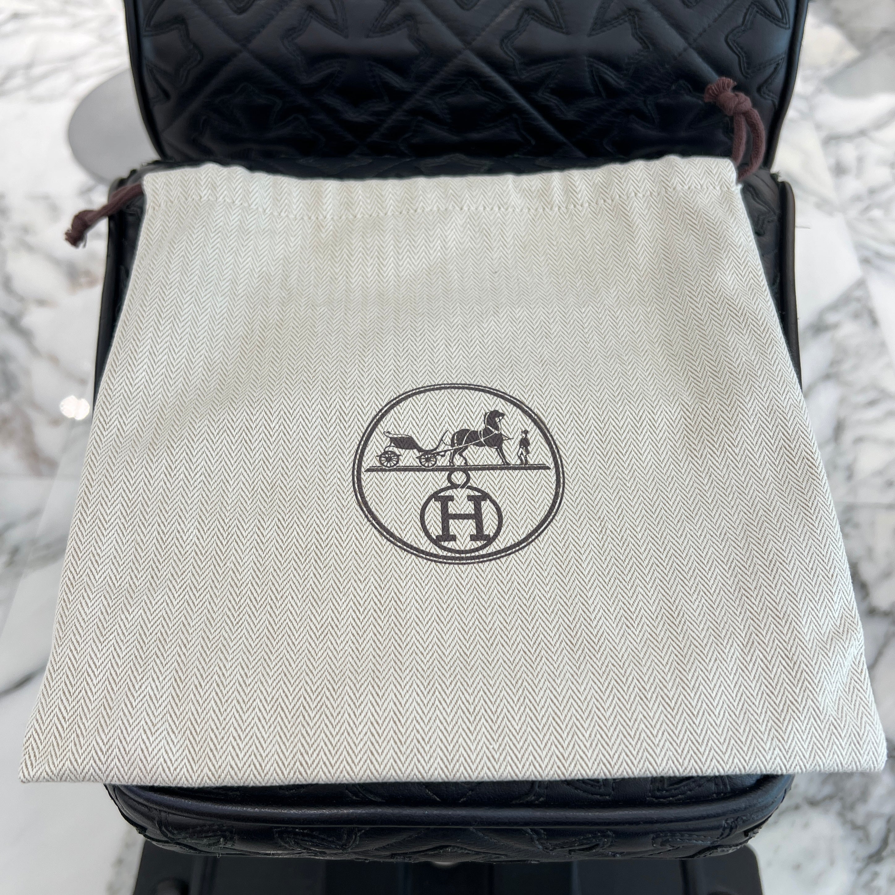 HERMES Evelyn TPM "Blue Royal" W刻印 エルメス エブリン TPM "ブルーロイヤル" レザーショルダーバッグ W刻印