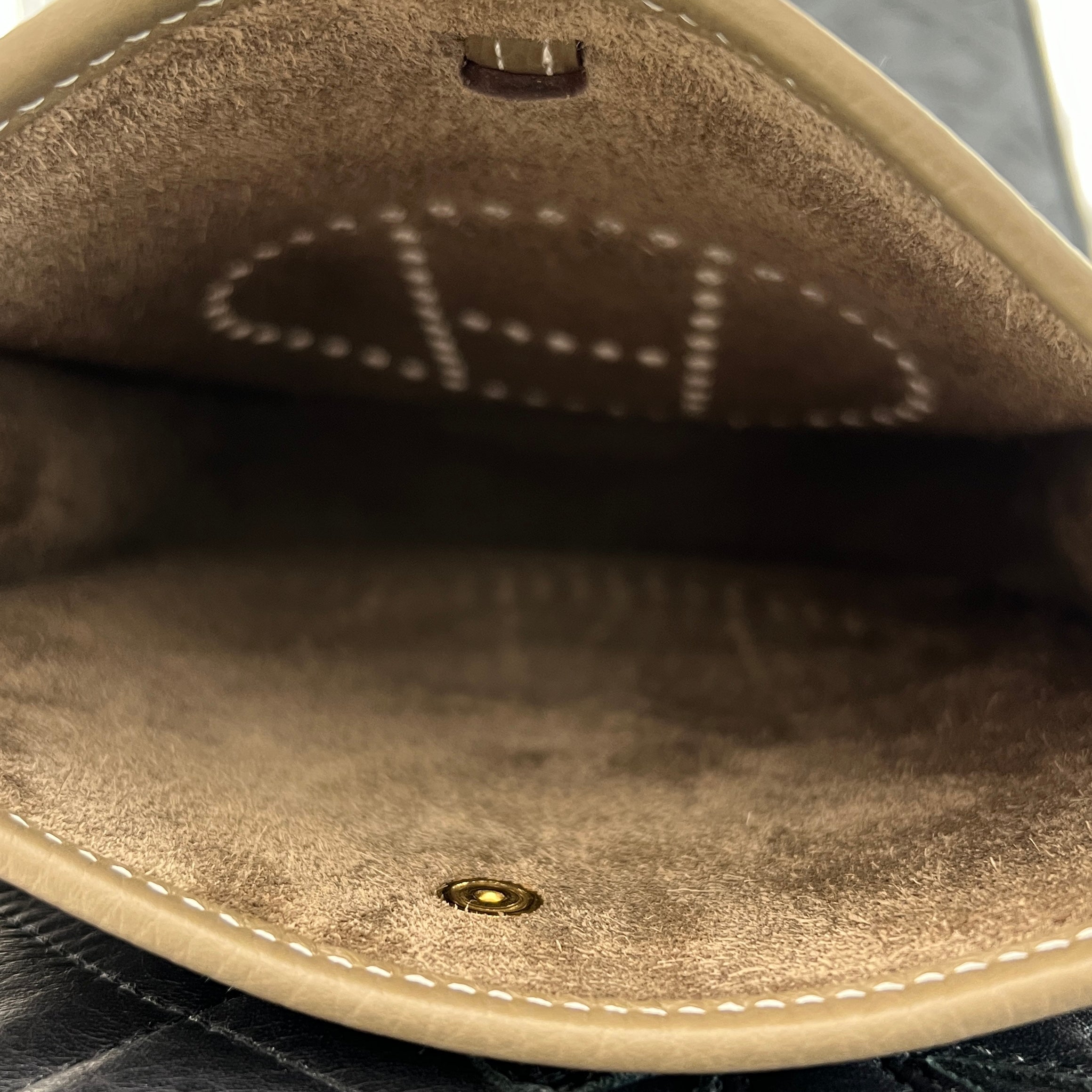 HERMES Evelyn TPM "Etoupe" W刻印 エルメス エブリン TPM "エトゥープ" レザーショルダーバッグ W刻印