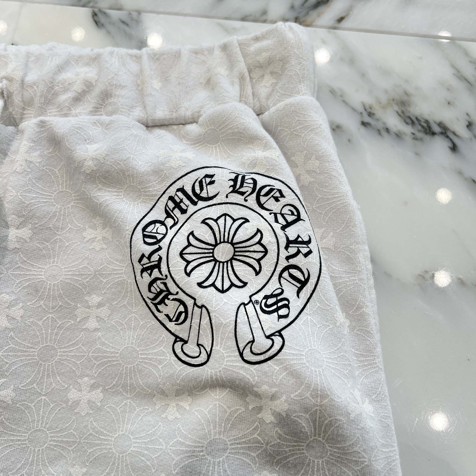 CHROME HEARTS CH Plus Side Logo Fuck You Sweat Long Pants Size L クロムハーツ CHプラス総柄 サイドロゴ ファックユー スウェットロングパンツ サイズL