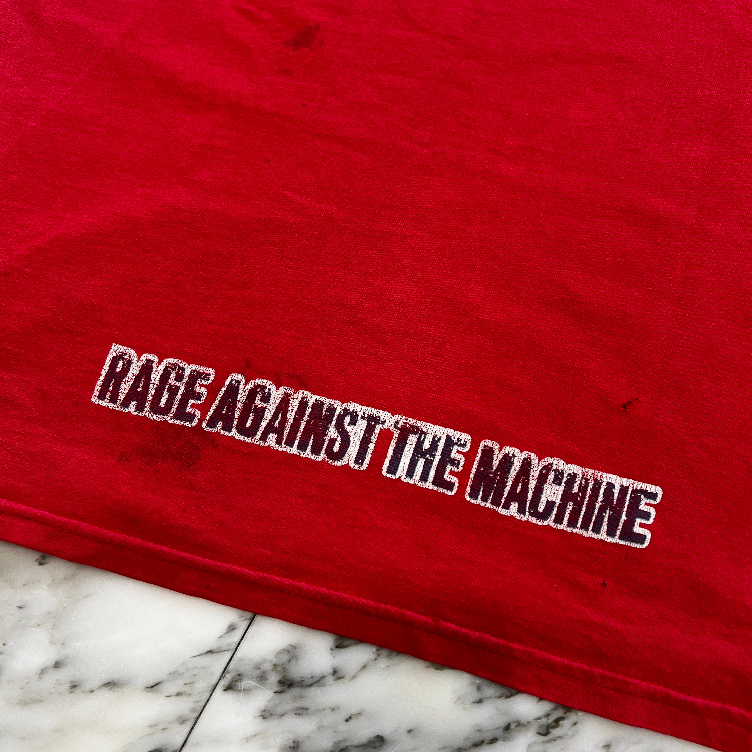 Vintage 90's RAGE AGAINST THE MACHINE ''EVIL EMPIRE'' TULTEX S/S Tee Size L ヴィンテージ 90's  レイジ・アゲインスト・ザ・マシーン ''イービル・エンパイア'' TULTEX社製 Tシャツ サイズL
