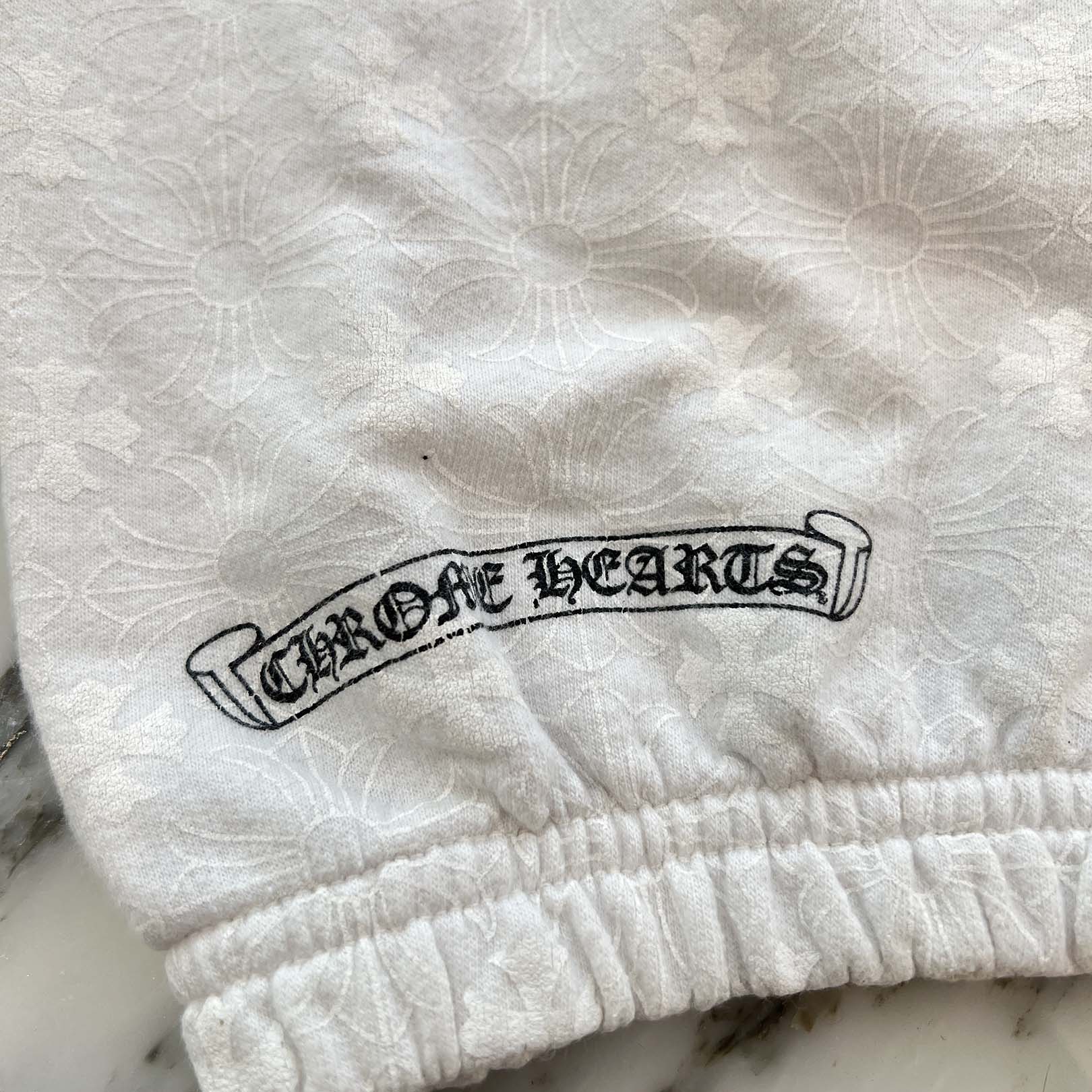 CHROME HEARTS CH Plus Side Logo Fuck You Sweat Long Pants Size L クロムハーツ CHプラス総柄 サイドロゴ ファックユー スウェットロングパンツ サイズL