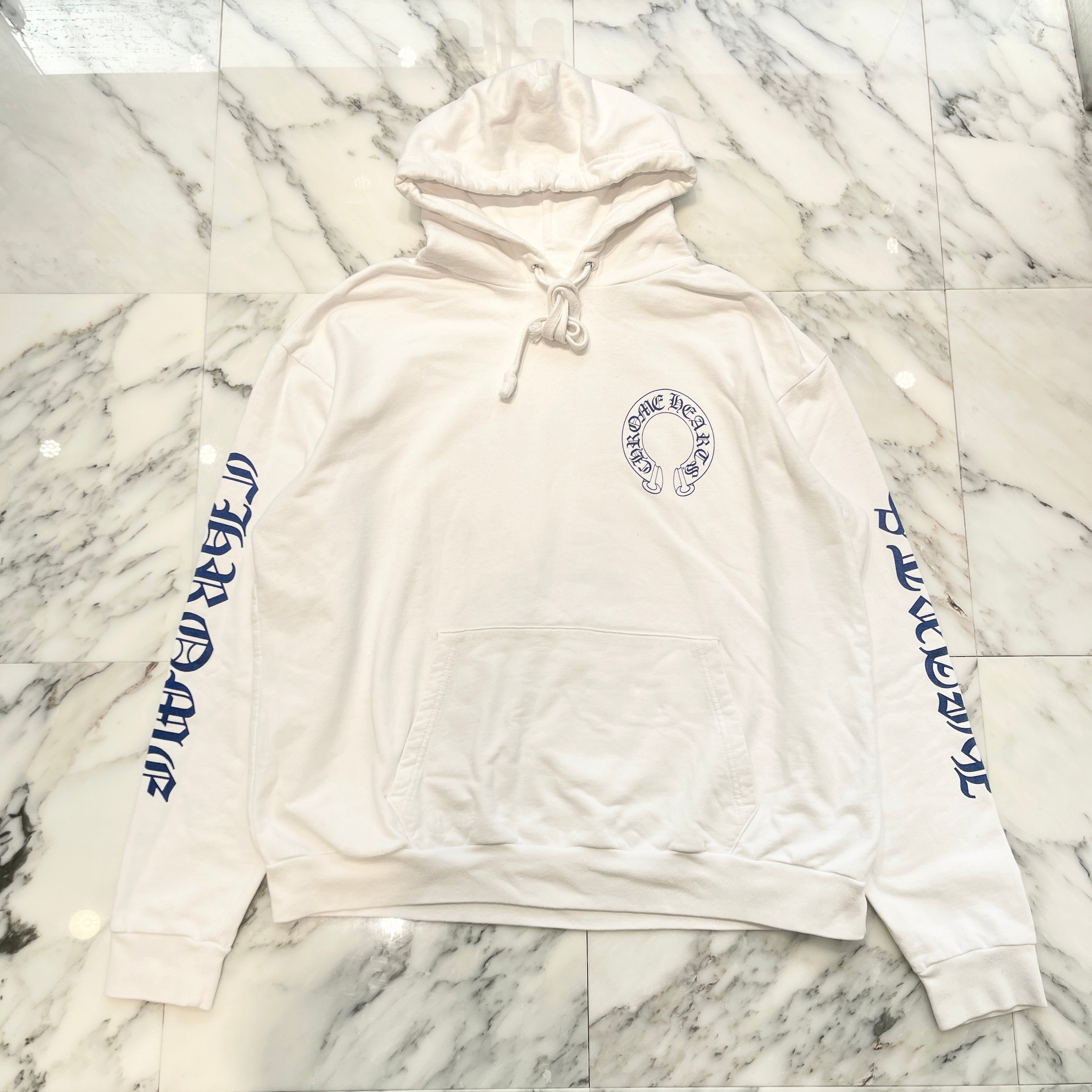 CHROME HEARTS LA Limited 2 CH Cross Pullover Hoodie Size L クロムハーツ LA 限定 2 CHクロス プルオーバーフーディー サイズL