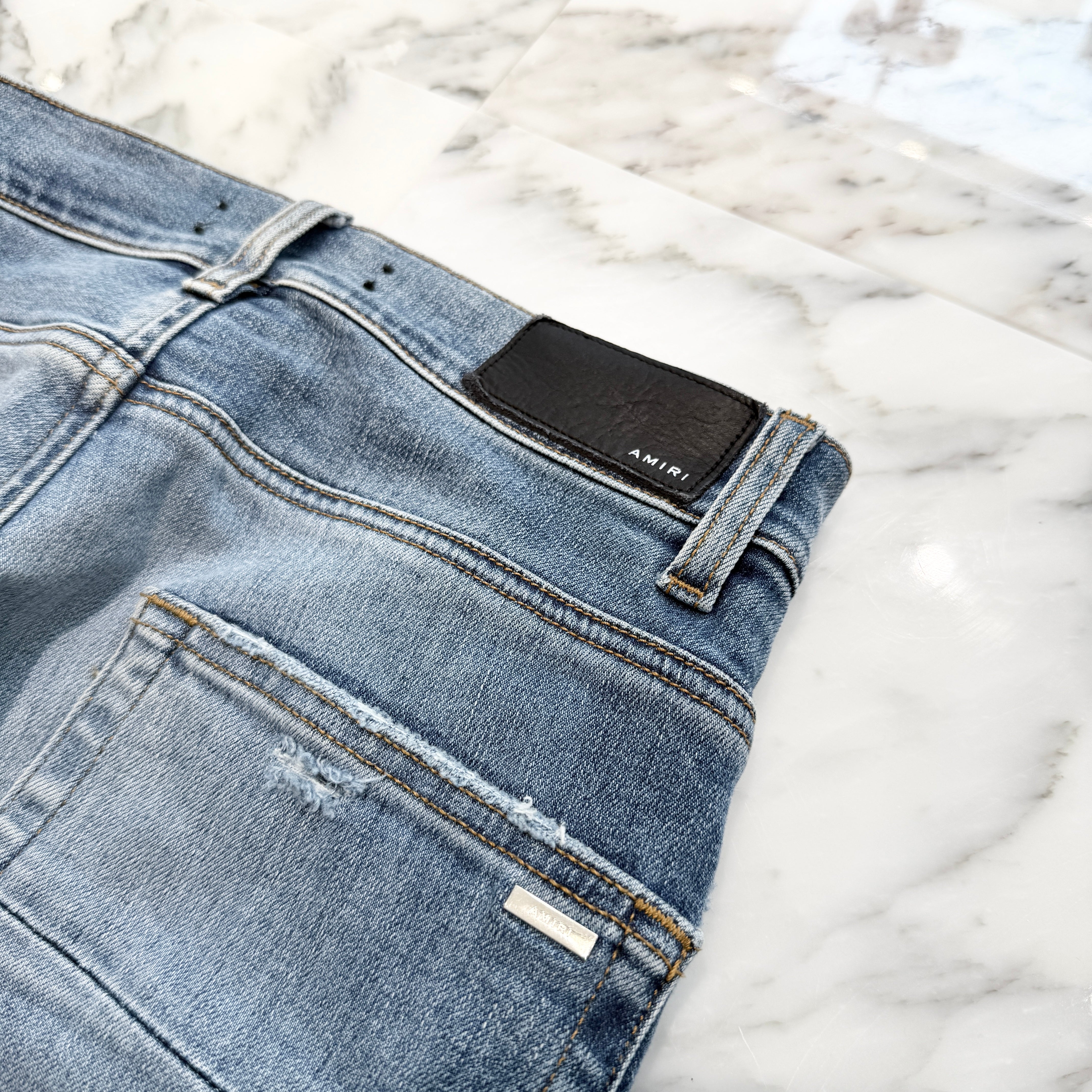 AMIRI Distressed Skinny Denim Pants Size 28 アミリ ダメージ加工 スキニー デニムパンツ サイズ28