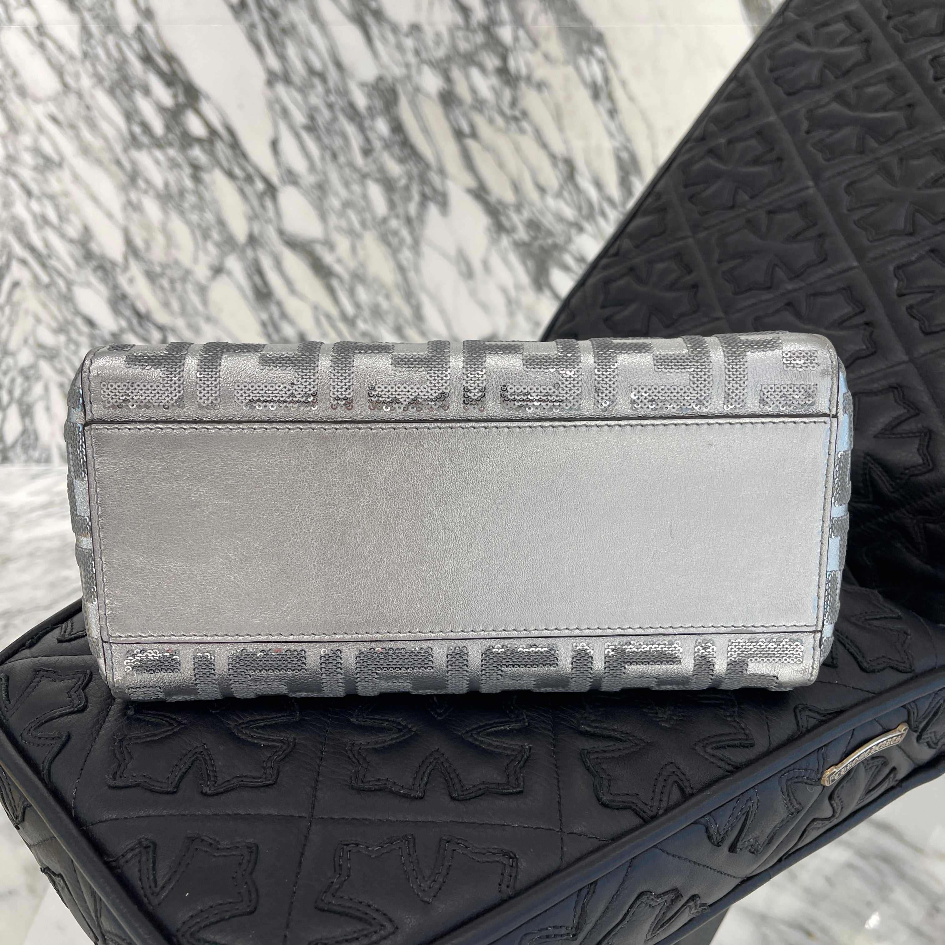 FENDI × Nicki Minaj 2019AW Sequins Mini Peekaboo Bag 8BN244