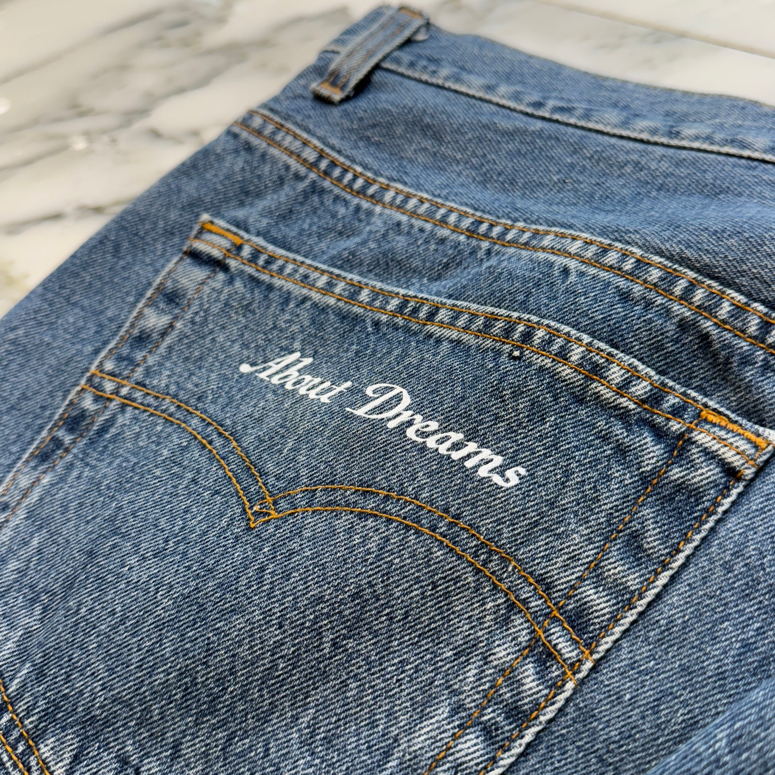 ABOUT DREAMS Butterfly Jeans Size W38×L30 アバウトドリームズ バタフライジーンズ サイズW38×L30