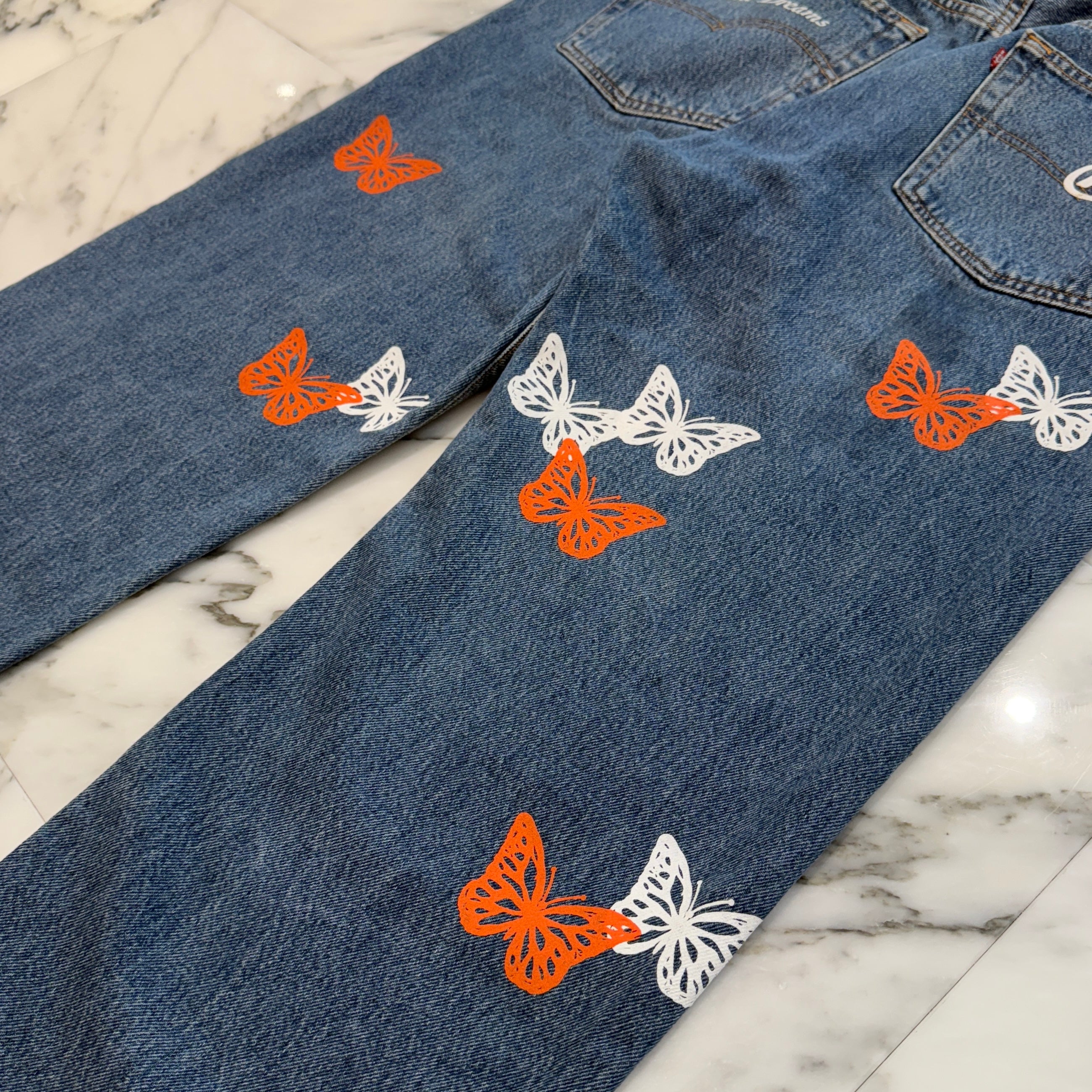 ABOUT DREAMS Butterfly Jeans Size W38×L30 アバウトドリームズ バタフライジーンズ サイズW38×L30