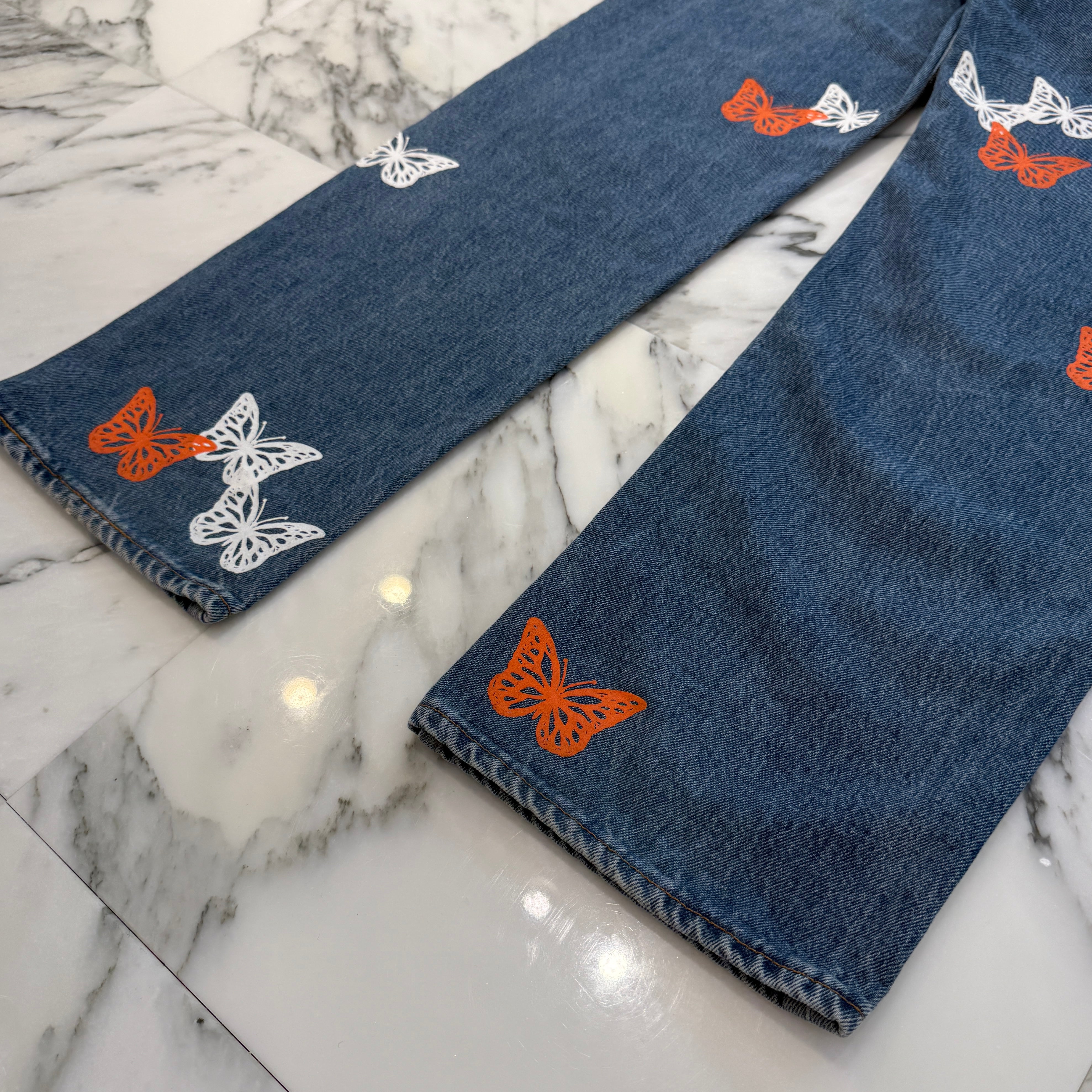 ABOUT DREAMS Butterfly Jeans Size W38×L30 アバウトドリームズ バタフライジーンズ サイズW38×L30