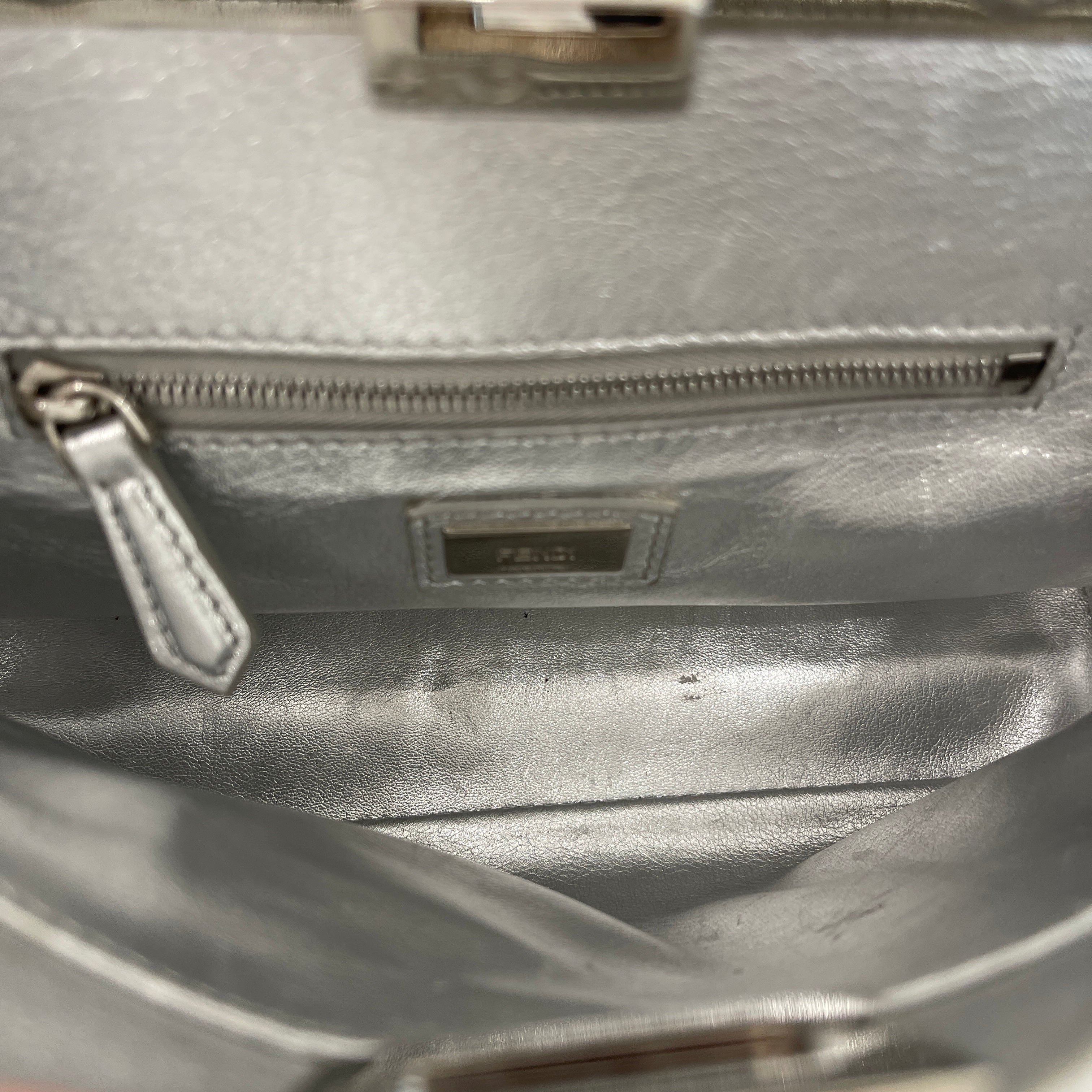 FENDI × Nicki Minaj 2019AW Sequins Mini Peekaboo Bag 8BN244 フェンディ × ニッキーミナージュ スパンコール ミニピーカブー バッグ