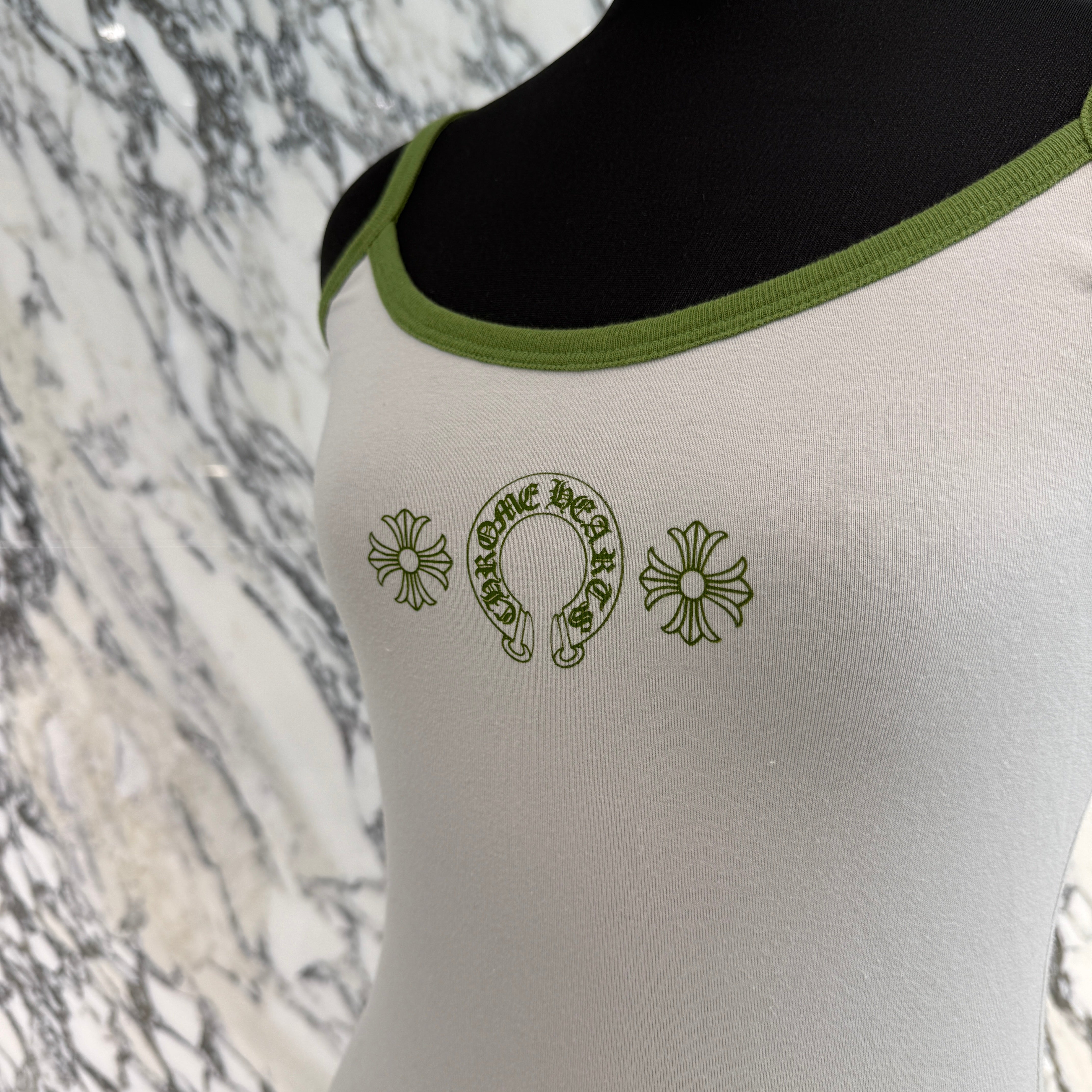 CHROME HEARTS Horseshoe Short Camisole Top Size M クロムハーツ ホースシュー ショート キャミソールトップ サイズM