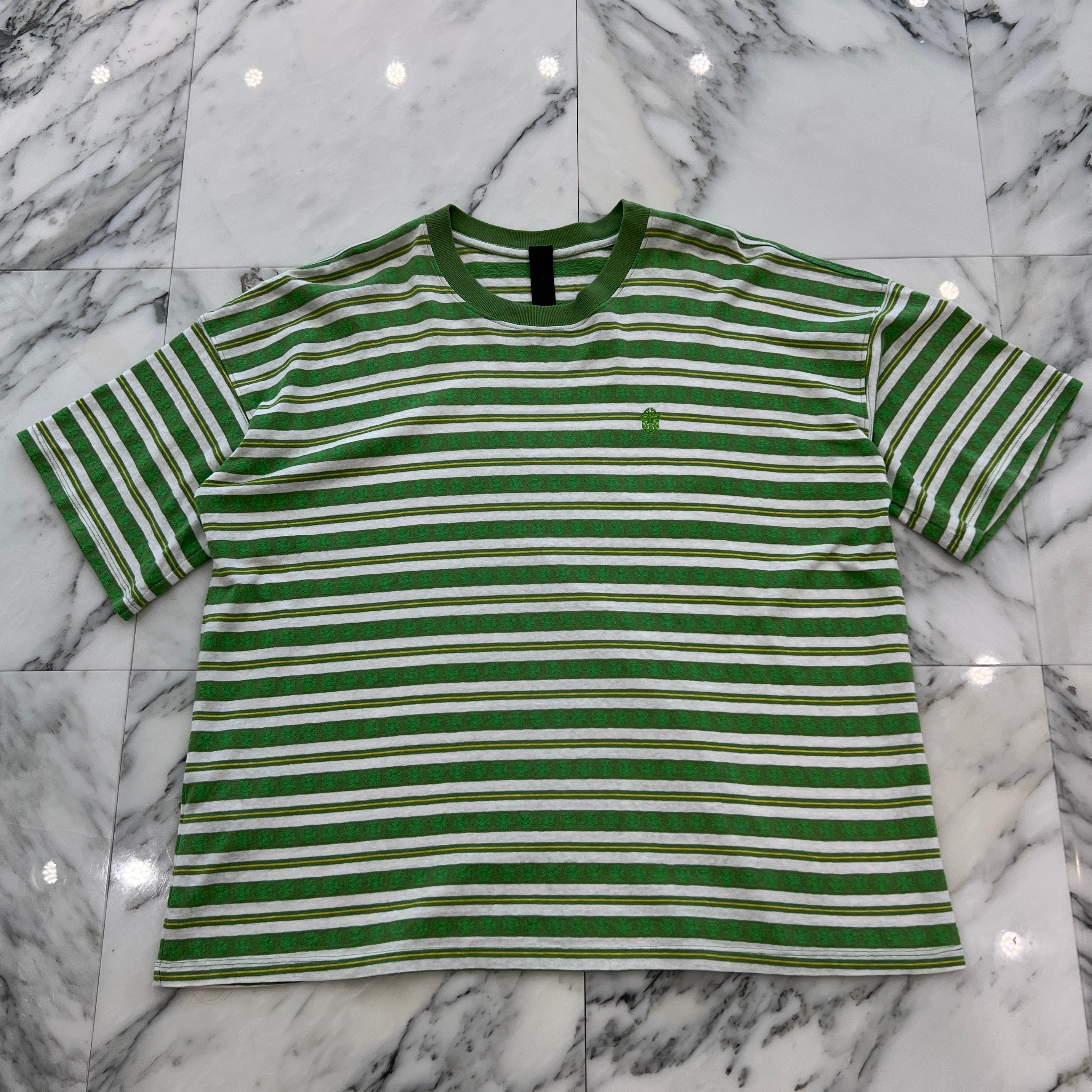 CHROME HEARTS Y NOT Vine Dagger Embroidery Polo Tee Size L クロムハーツ ワイノット ヴァインダガー 刺繍 ポロ Tシャツ サイズL