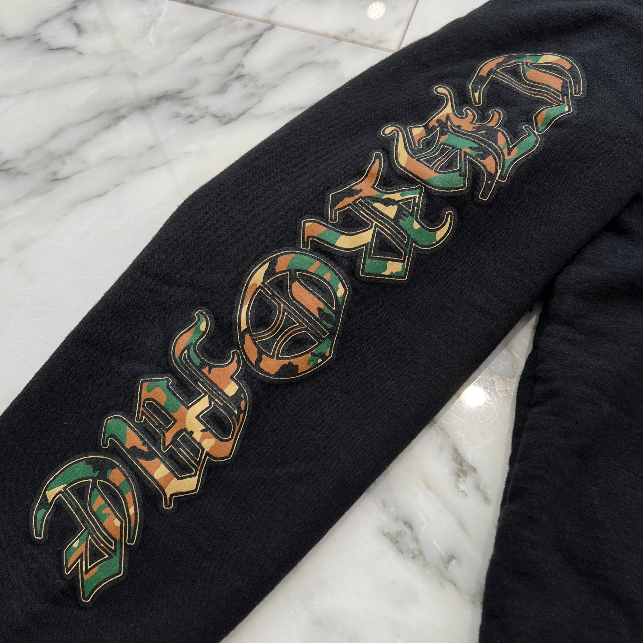 CHROME HEARTS Camo Horseshoe Zip Up Hoodie Size S クロムハーツ カモ ホースシュー ジップアップ フーディー サイズS