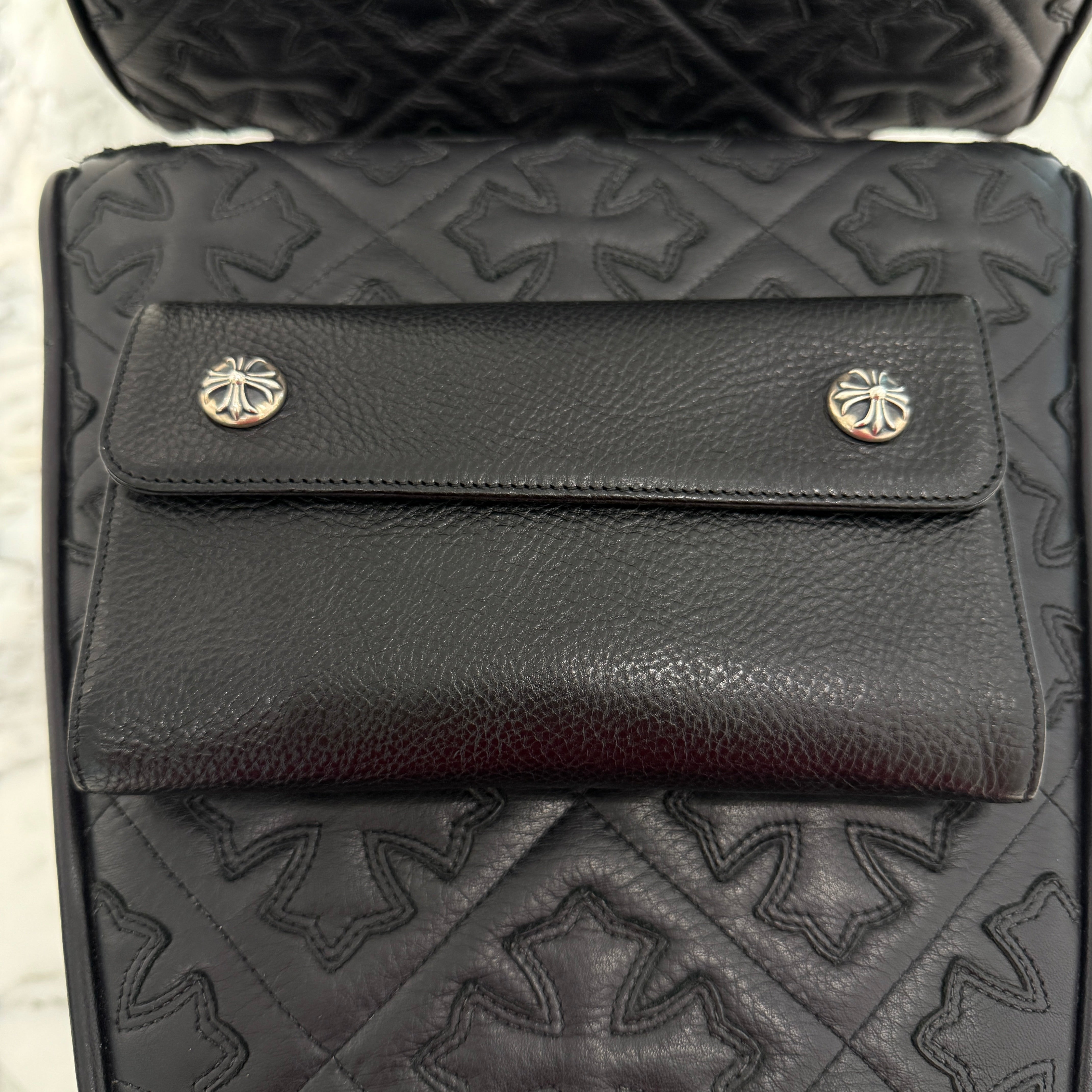 CHROME HEARTS Wave Cross Ball Wallet クロムハーツ ウェーブ クロスボール ウォレット