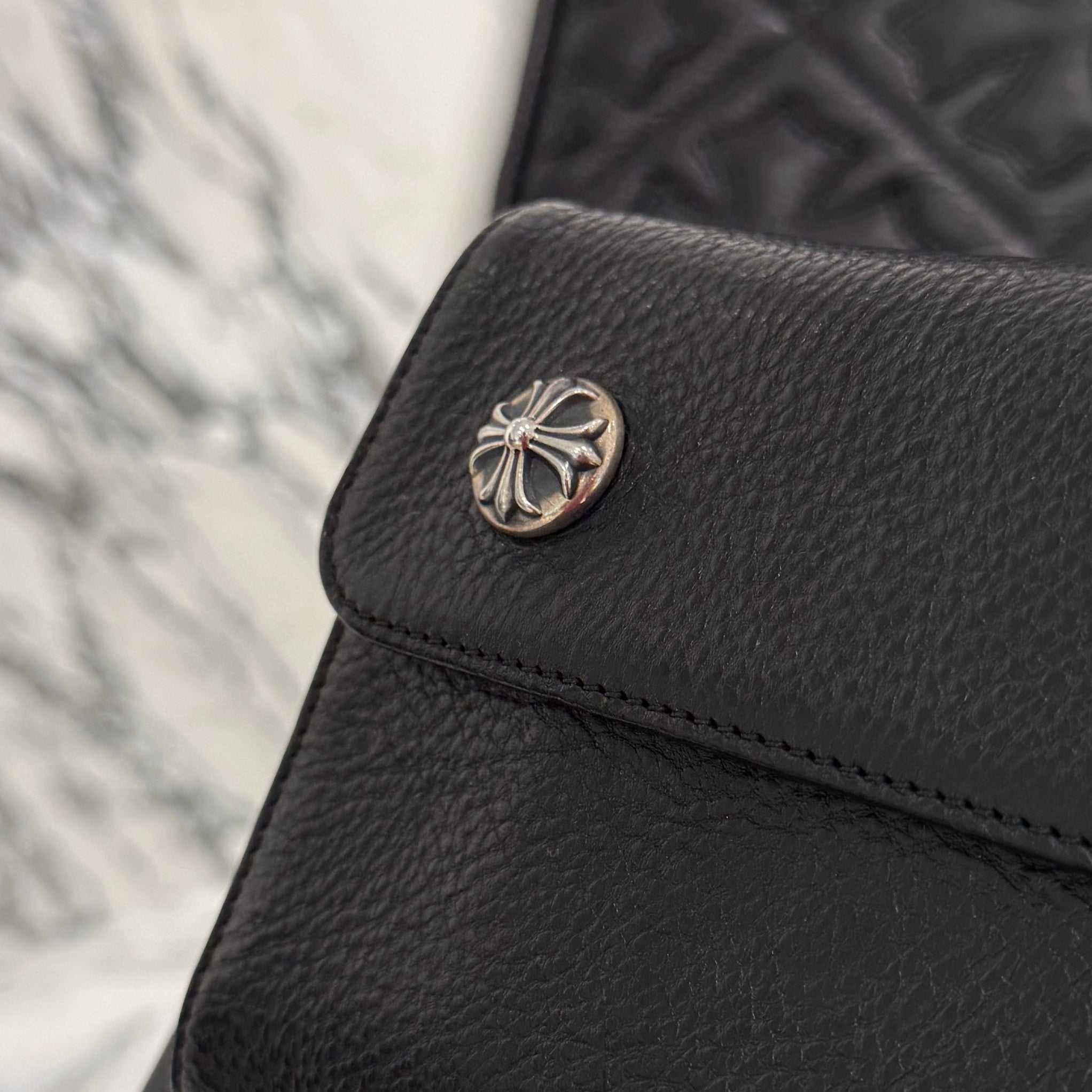 CHROME HEARTS Wave Cross Ball Wallet クロムハーツ ウェーブ クロスボール ウォレット