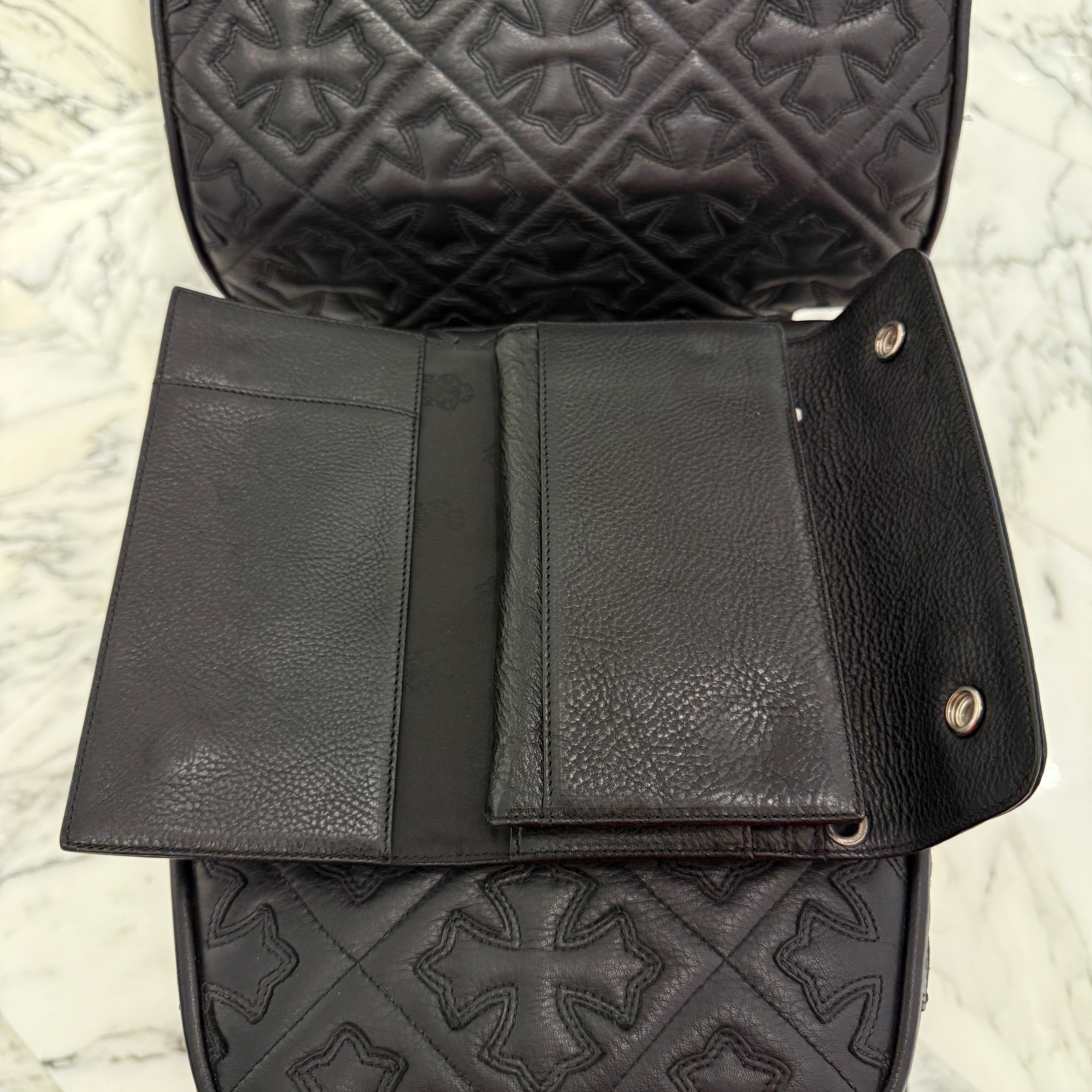 CHROME HEARTS Wave Cross Ball Wallet クロムハーツ ウェーブ クロスボール ウォレット