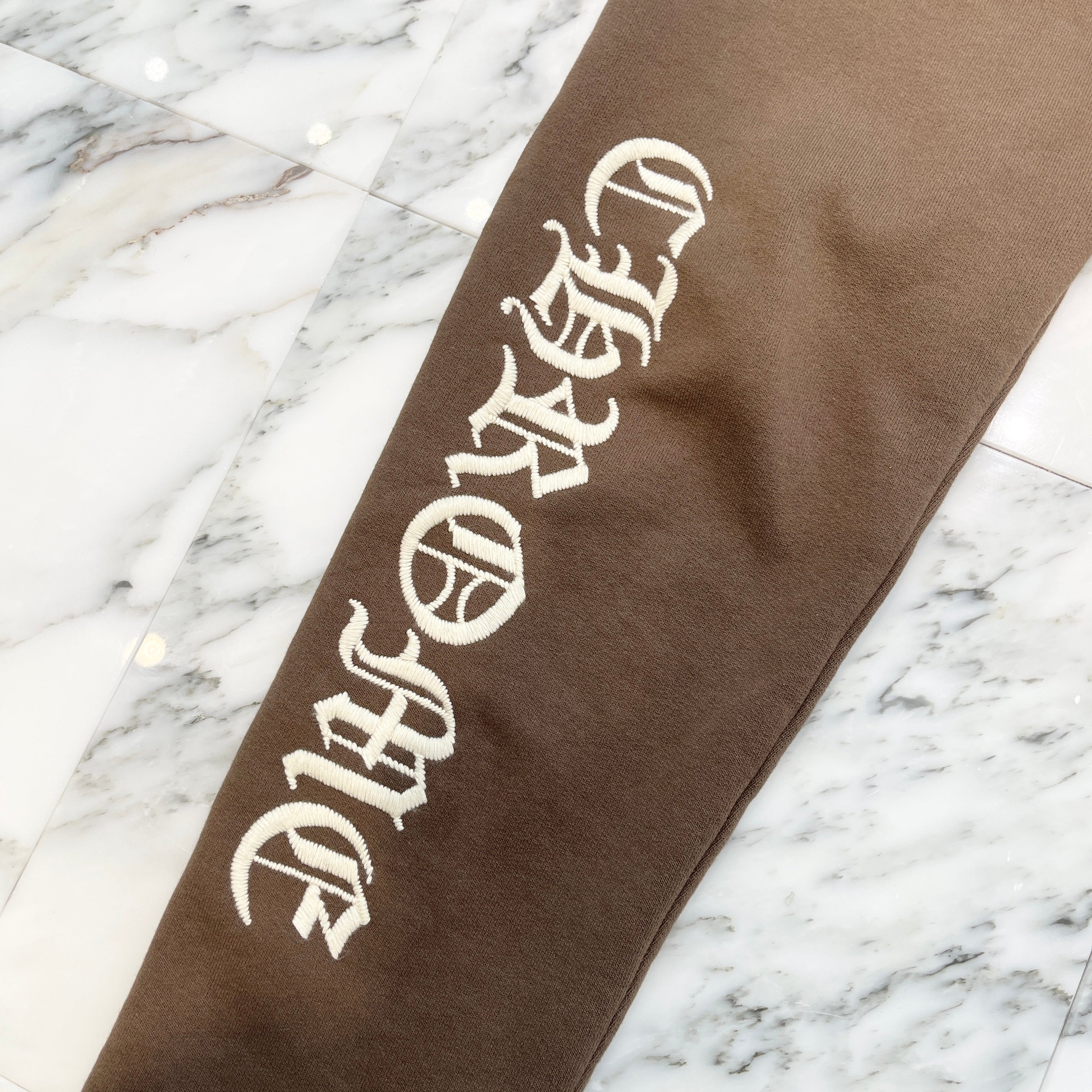 CHROME HEARTS SLO RIDE Logo Embroidery Sweat Long Pants Size S クロムハーツ スローライド ロゴ刺繍 スウェットロングパンツ サイズS