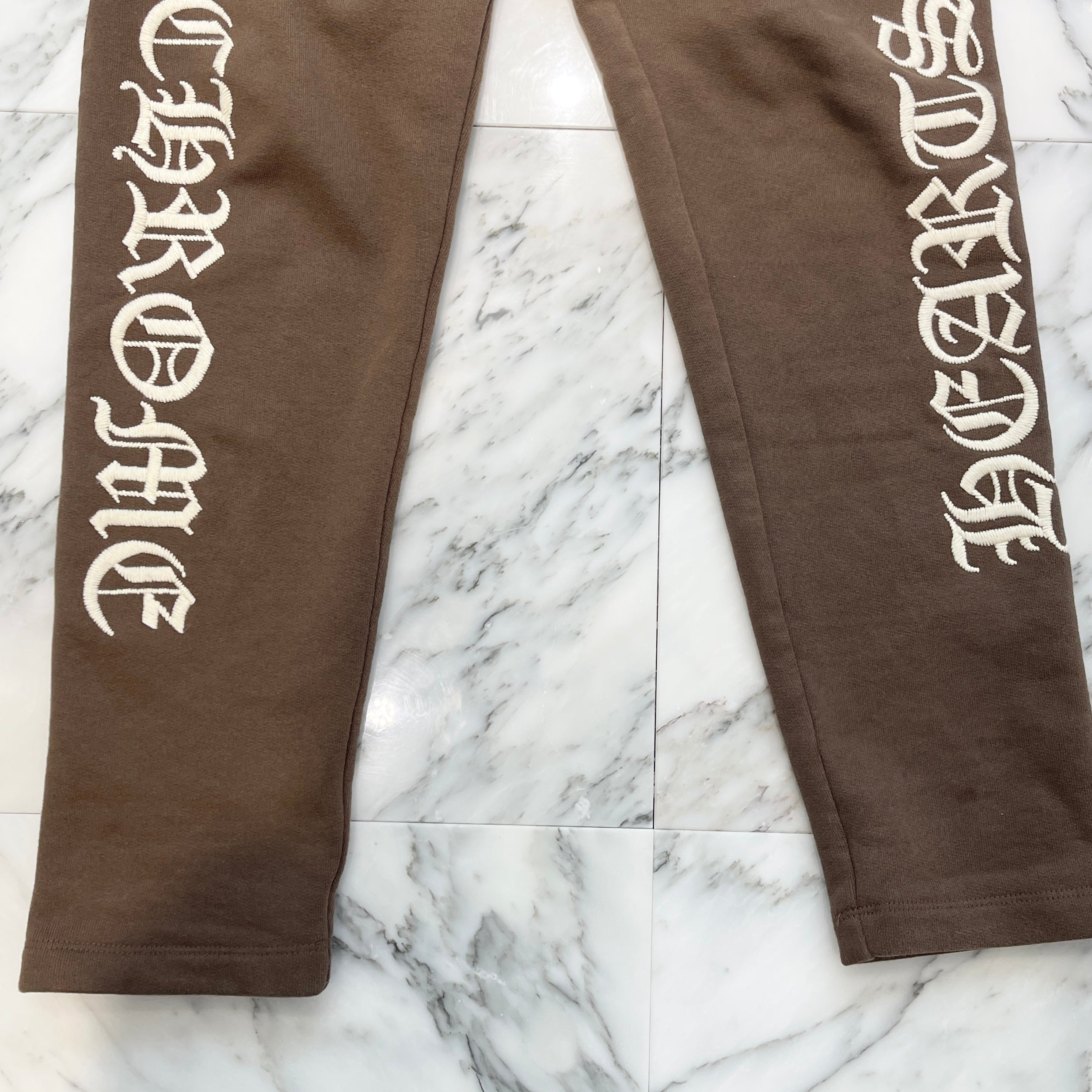 CHROME HEARTS SLO RIDE Logo Embroidery Sweat Long Pants Size S クロムハーツ スローライド ロゴ刺繍 スウェットロングパンツ サイズS