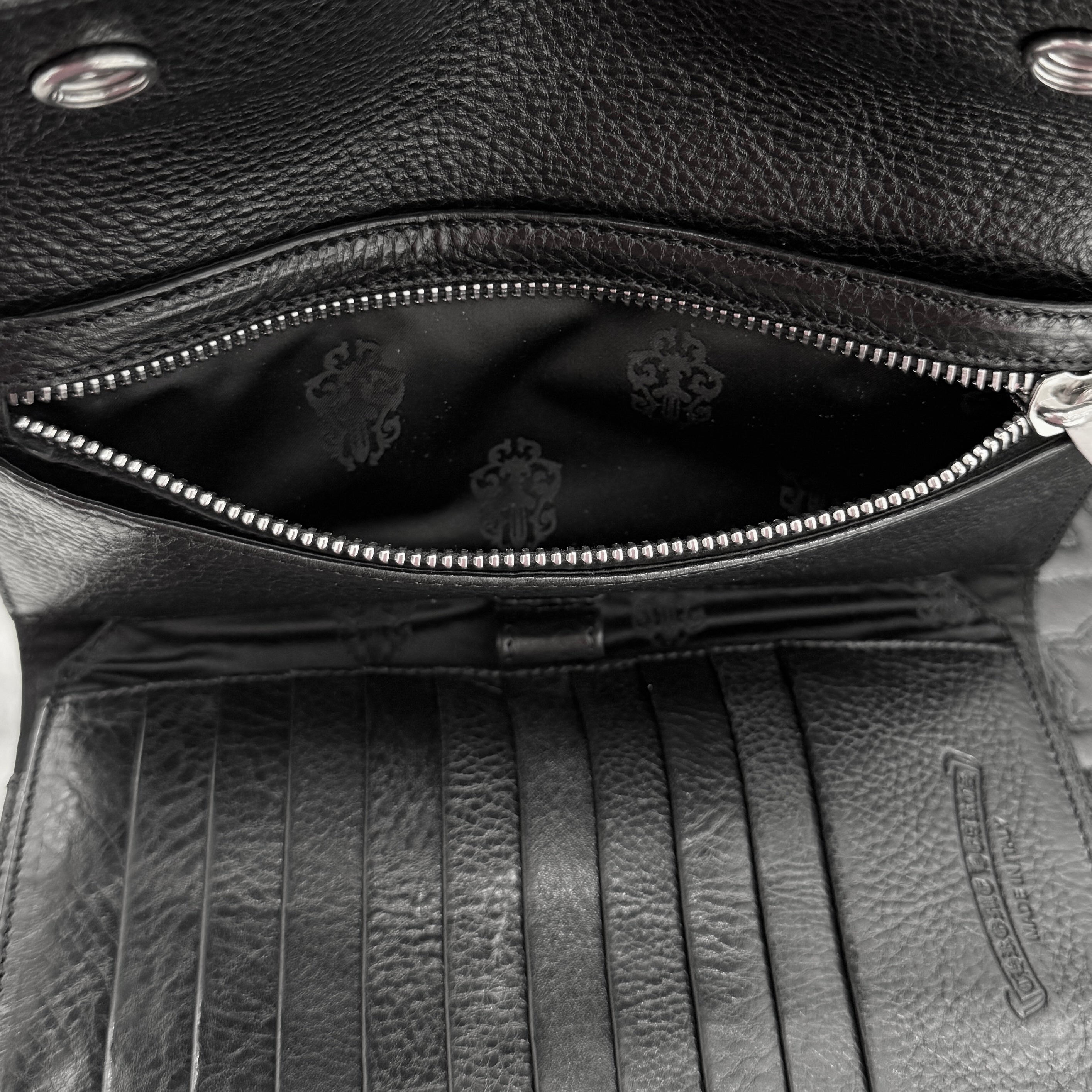 CHROME HEARTS Wave Cross Ball Wallet クロムハーツ ウェーブ クロスボール ウォレット