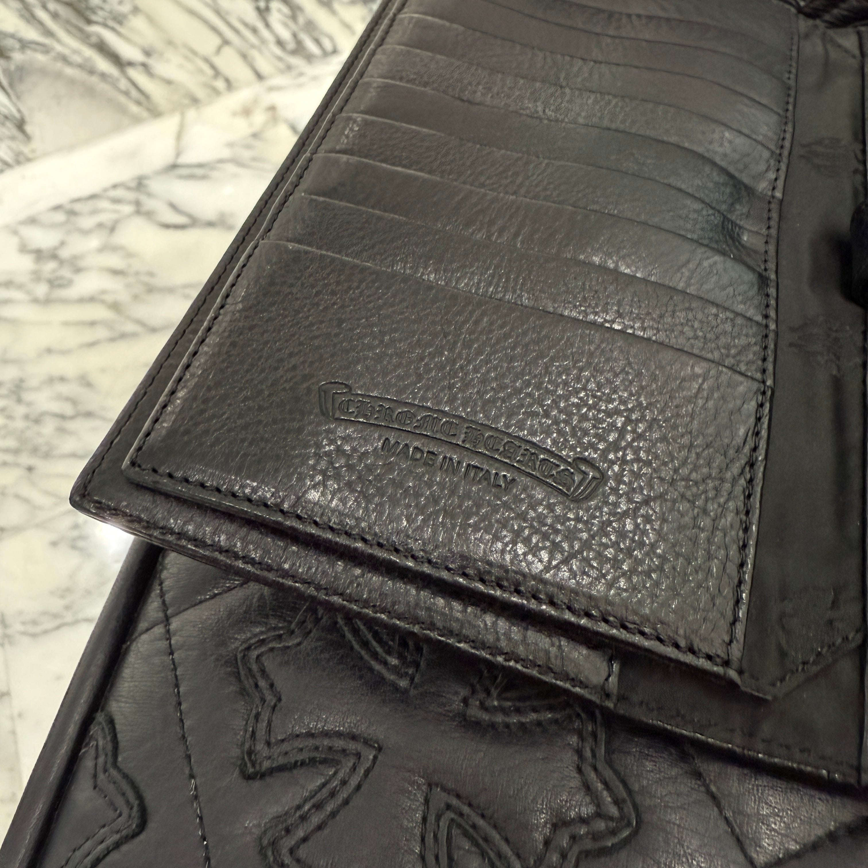 CHROME HEARTS Wave Cross Ball Wallet クロムハーツ ウェーブ クロスボール ウォレット