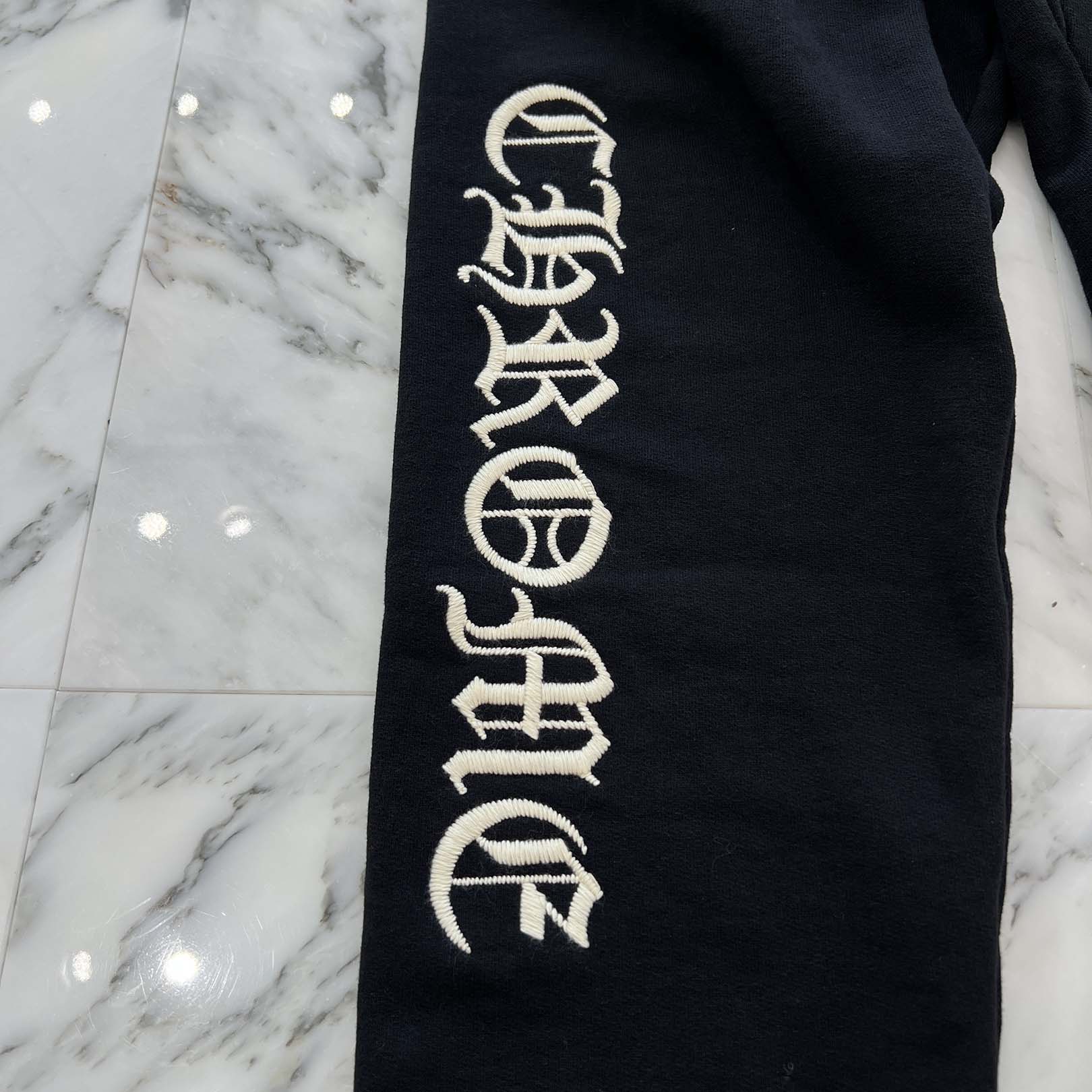 CHROME HEARTS SLO RIDE Logo Embroidery Sweat Long Pants Size L クロムハーツ スローライド ロゴ刺繍 スウェットロングパンツ サイズL