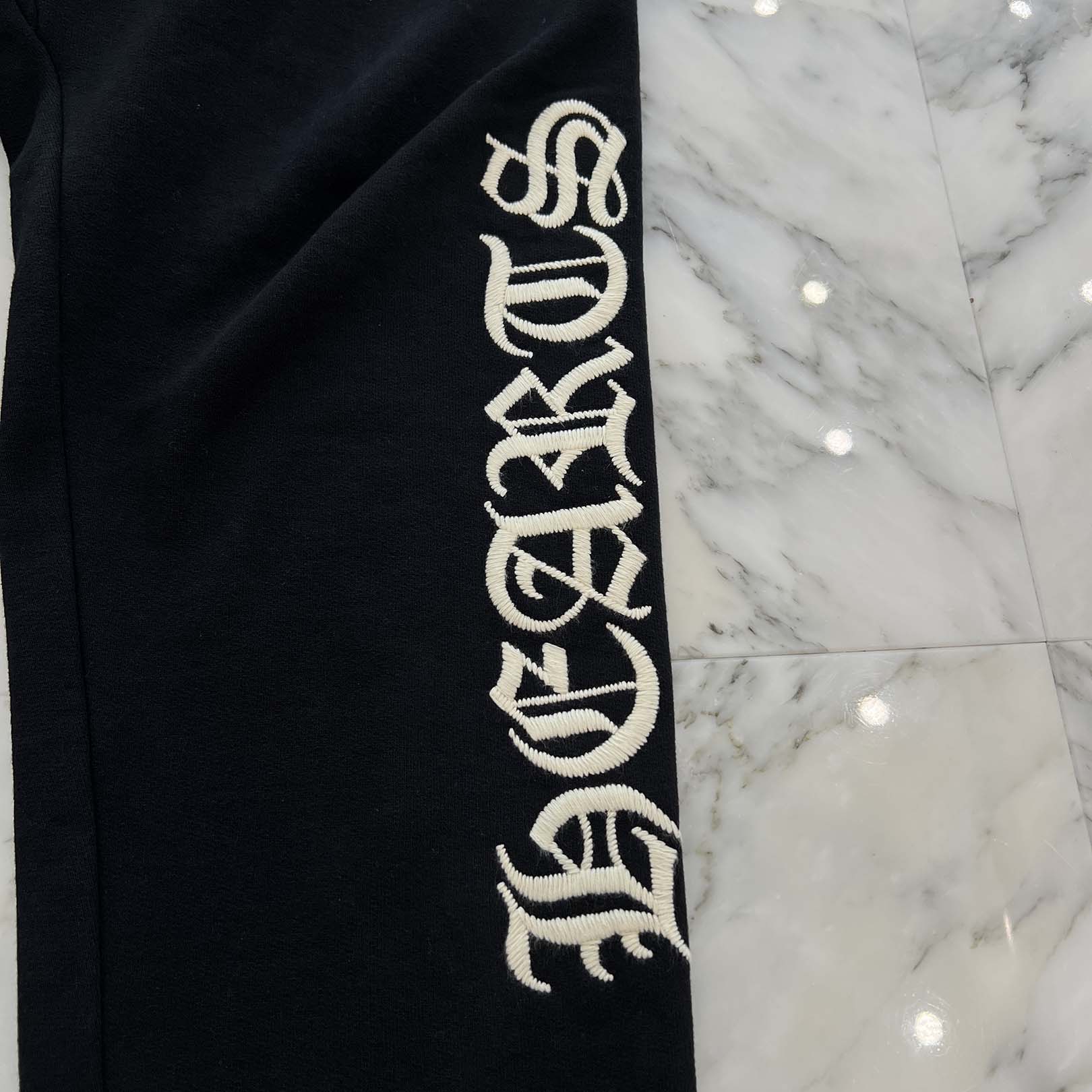 CHROME HEARTS SLO RIDE Logo Embroidery Sweat Long Pants Size L クロムハーツ スローライド ロゴ刺繍 スウェットロングパンツ サイズL