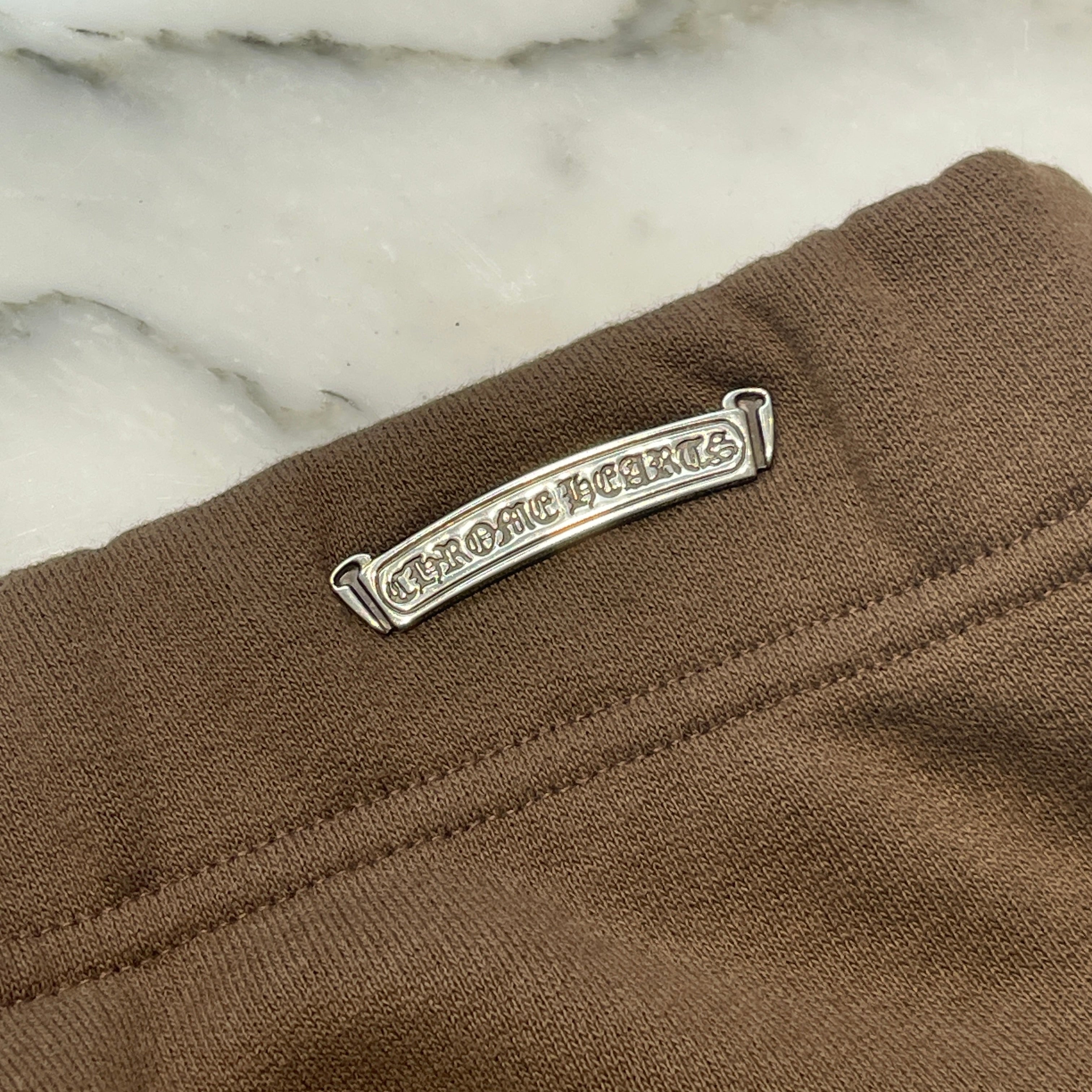 CHROME HEARTS SLO RIDE Logo Embroidery Sweat Long Pants Size S クロムハーツ スローライド ロゴ刺繍 スウェットロングパンツ サイズS