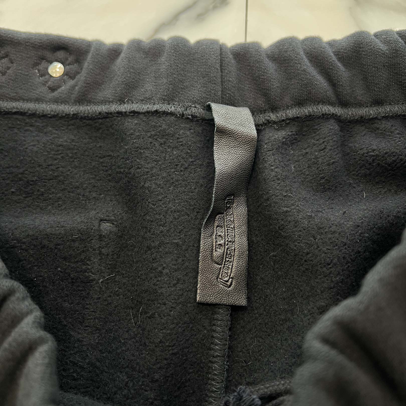 CHROME HEARTS SLO RIDE Logo Embroidery Sweat Long Pants Size L クロムハーツ スローライド ロゴ刺繍 スウェットロングパンツ サイズL