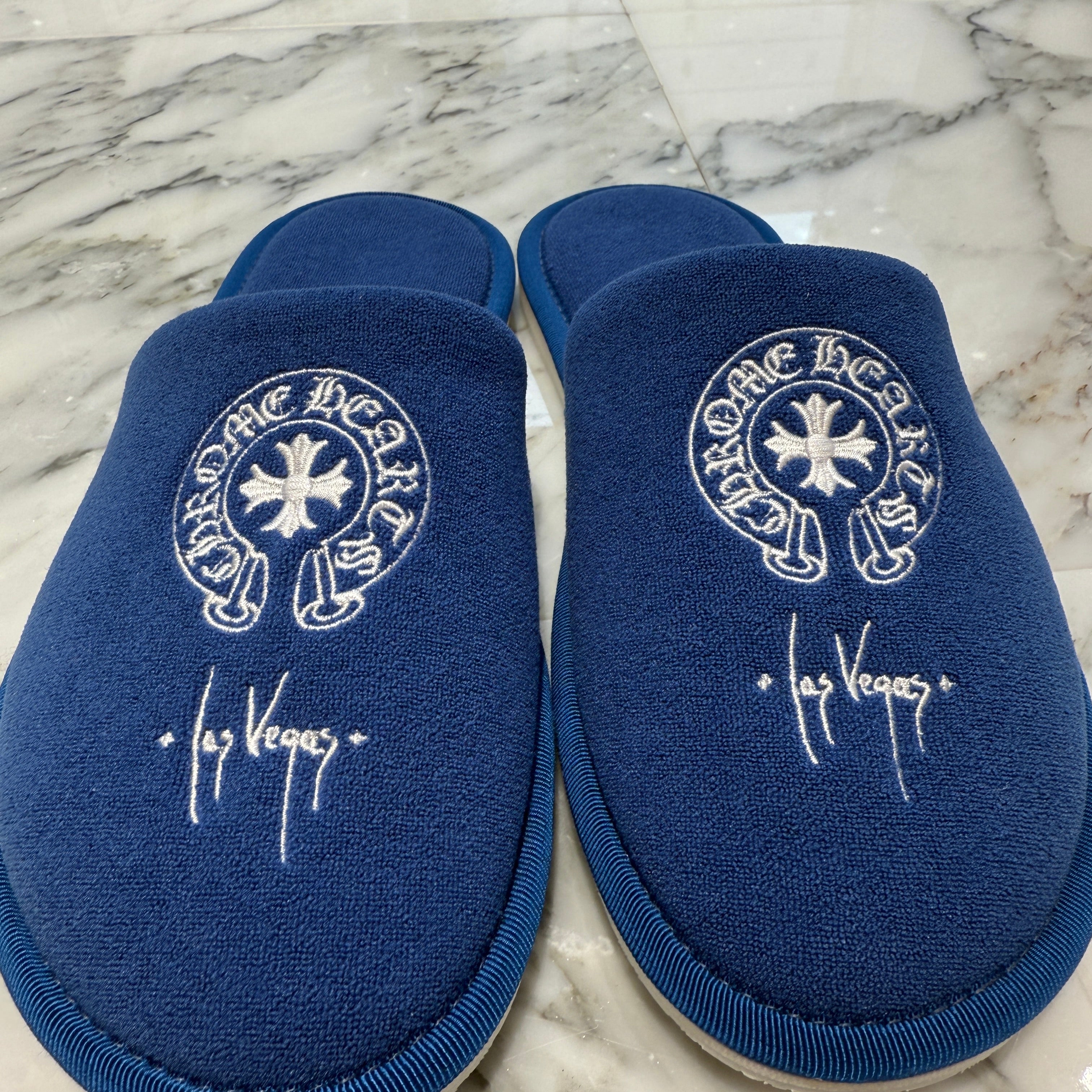 CHROME HEARTS Las Vegas Limited Horseshoe Hotel Slippers Sandals Size M クロムハーツ ラスベガス限定 ホースシューホテルスリッパ サンダル サイズM