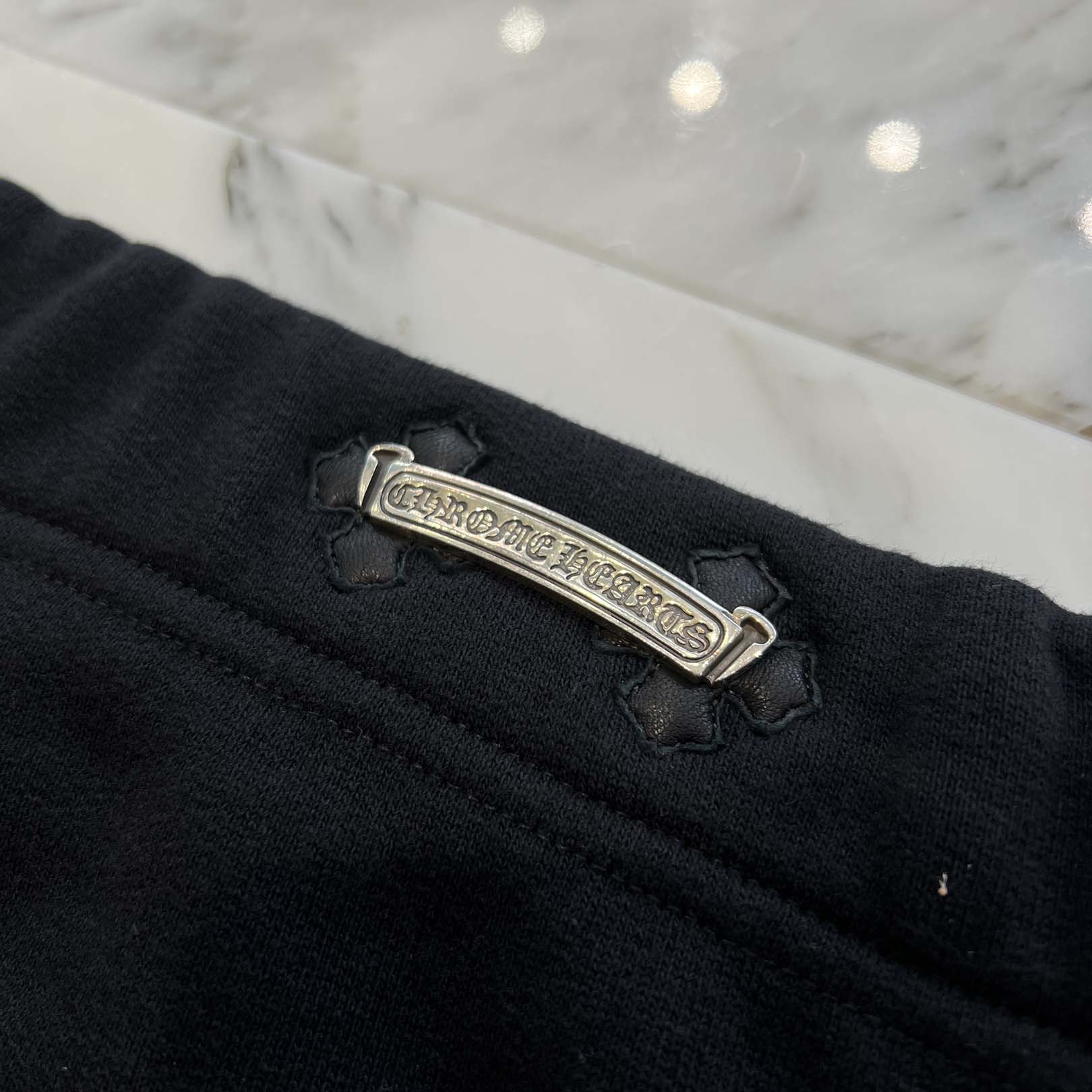 CHROME HEARTS SLO RIDE Logo Embroidery Sweat Long Pants Size L クロムハーツ スローライド ロゴ刺繍 スウェットロングパンツ サイズL