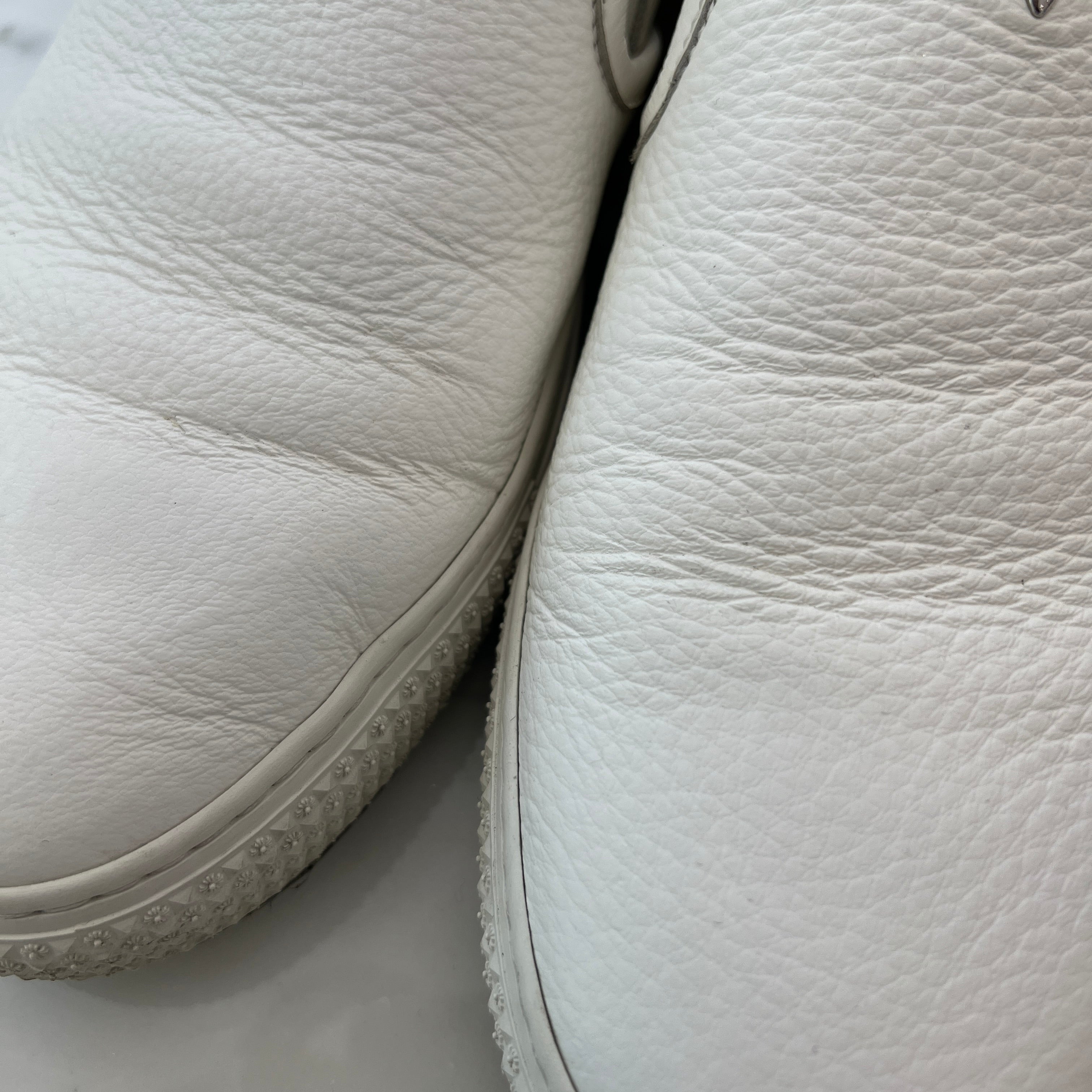 CHROME HEARTS CH Plus Leather Patch Dagger Slip On Size 43 クロムハーツ CHプラス レザーパッチ ダガー スリッポン サイズ43