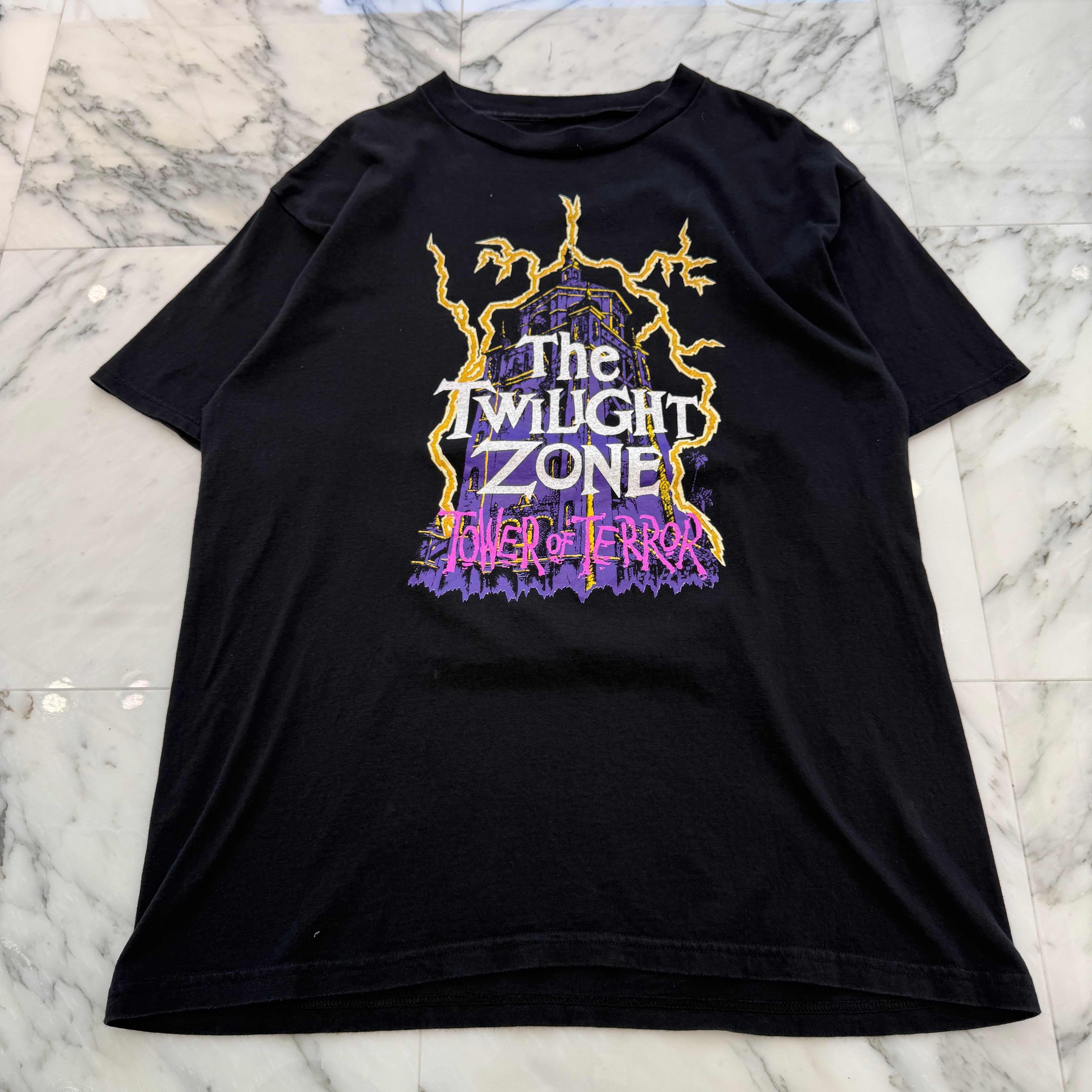 Vintage 90's Disney "Tower of Terror" Attraction S/S Tee 90's ディズニー "タワー・オブ・テラー" アトラクションTシャツ