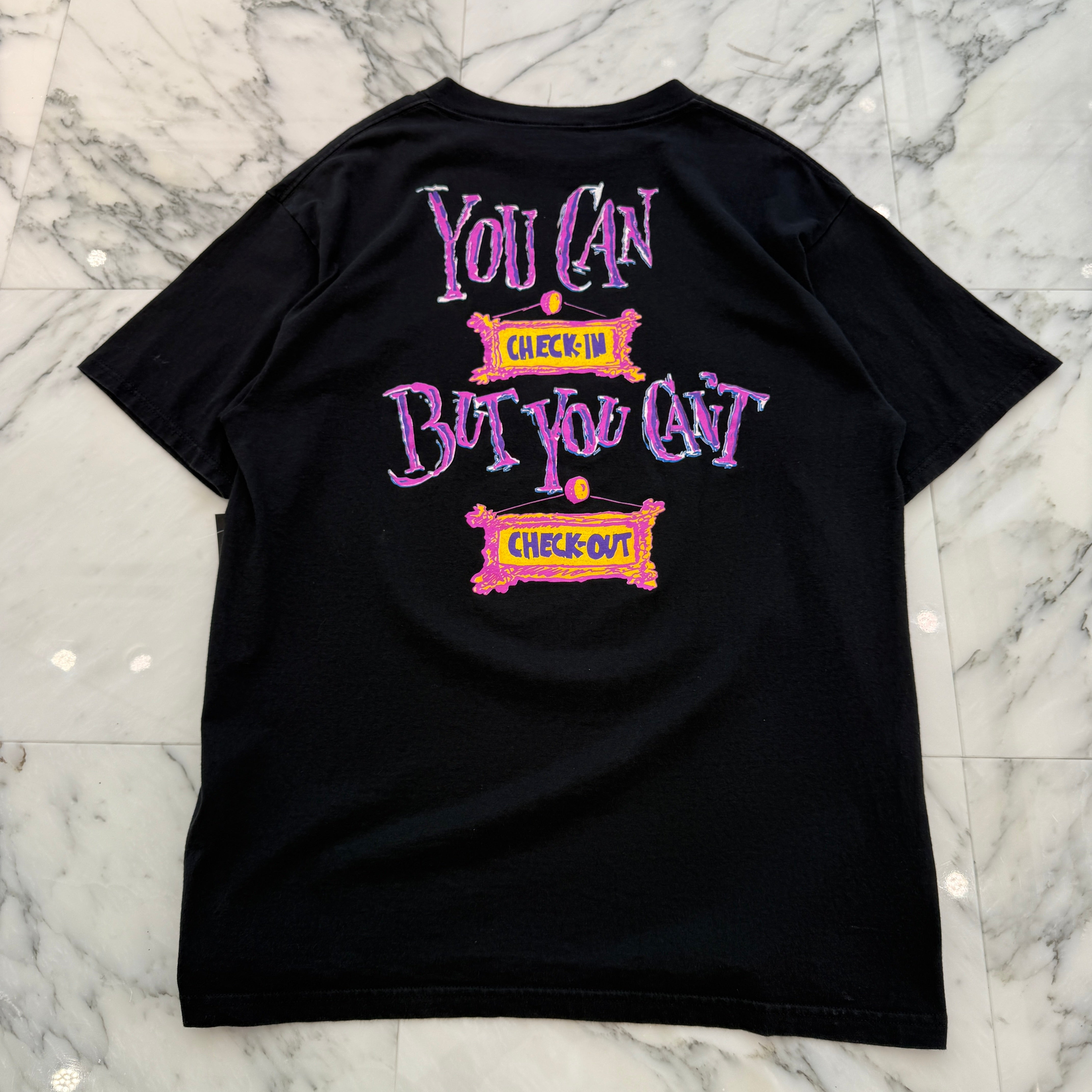 Vintage 90's Disney "Tower of Terror" Attraction S/S Tee 90's ディズニー "タワー・オブ・テラー" アトラクションTシャツ