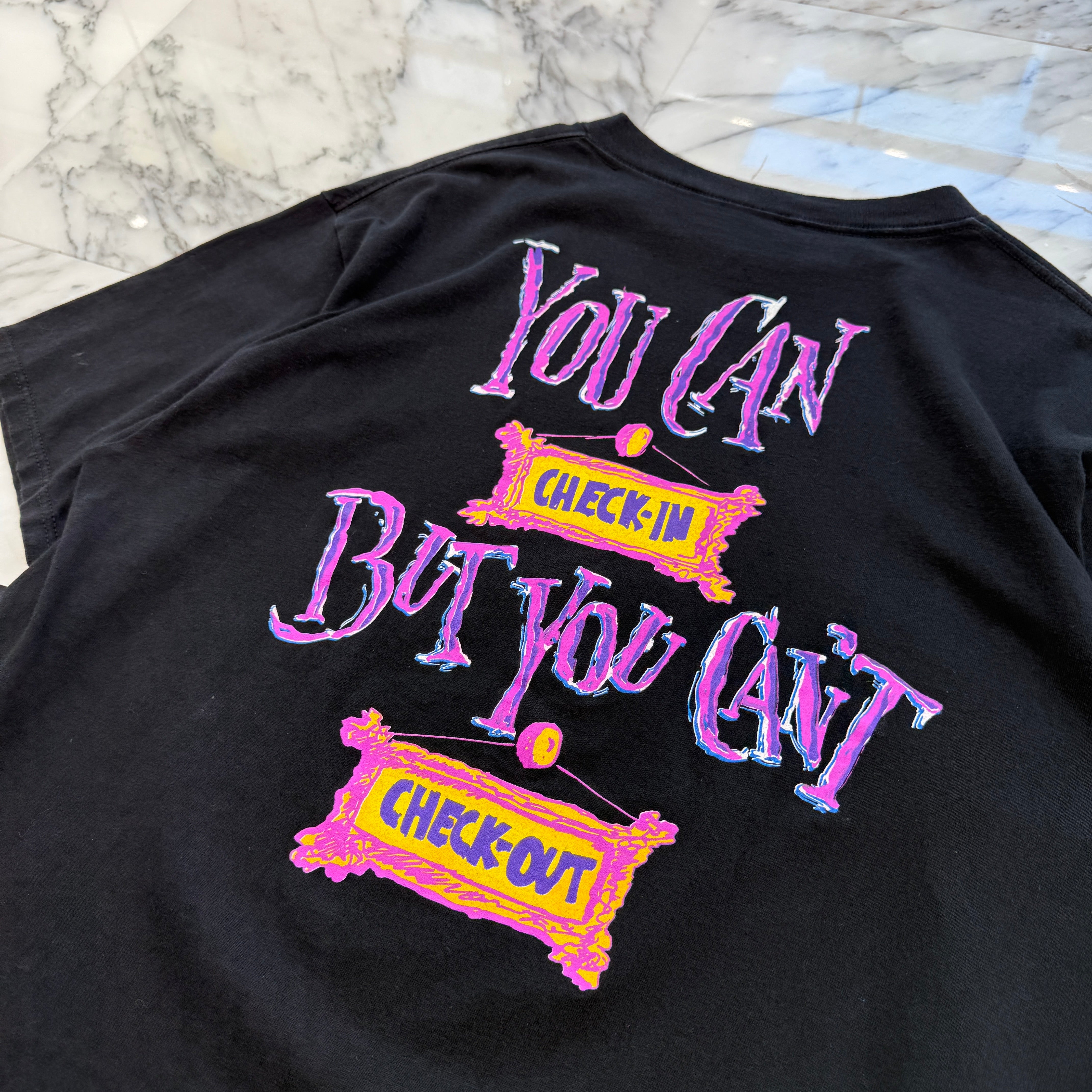 Vintage 90's Disney "Tower of Terror" Attraction S/S Tee 90's ディズニー "タワー・オブ・テラー" アトラクションTシャツ