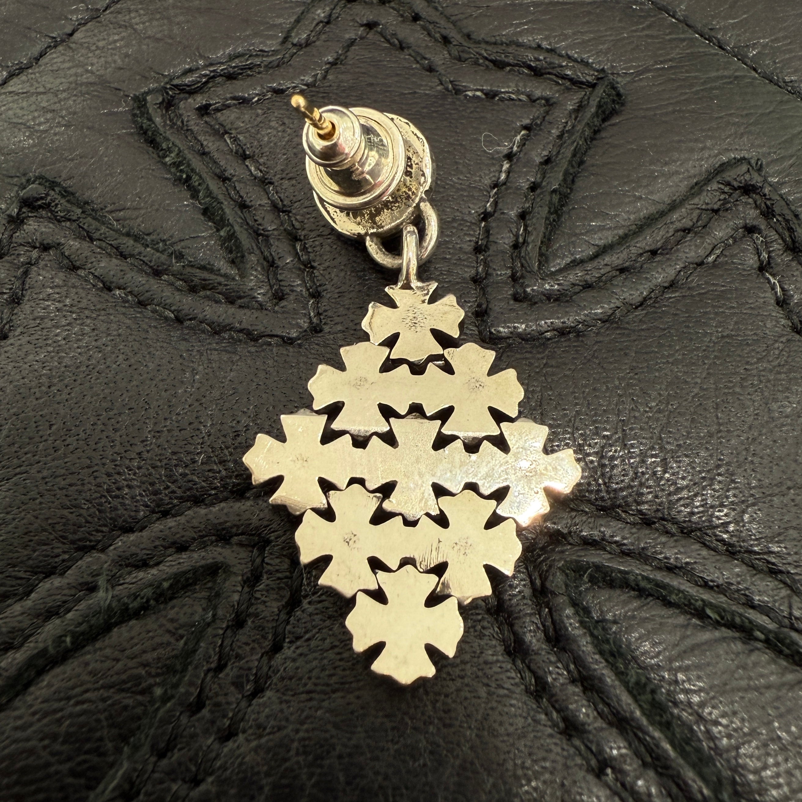 CHROME HEARTS Chain Mail CH Plus Earring クロムハーツ チェーンメイル CHプラス イヤリング ピアス シルバー925